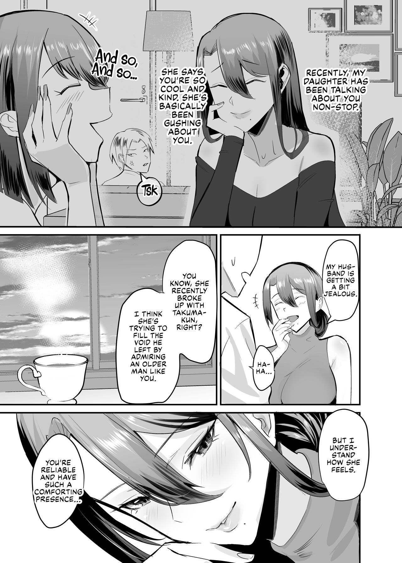 [Studio Diamond (Nemui Neru, Chinetsu)]Fukushu NTR <Okaseri Kaeshi Tatsuri Kaeshi> ~Mou Gamannarane! Oyako Soutte Baka na Otoko to Taukiae Iyakatte!~[English] [CulturedCommissions] [Digital] Page 28