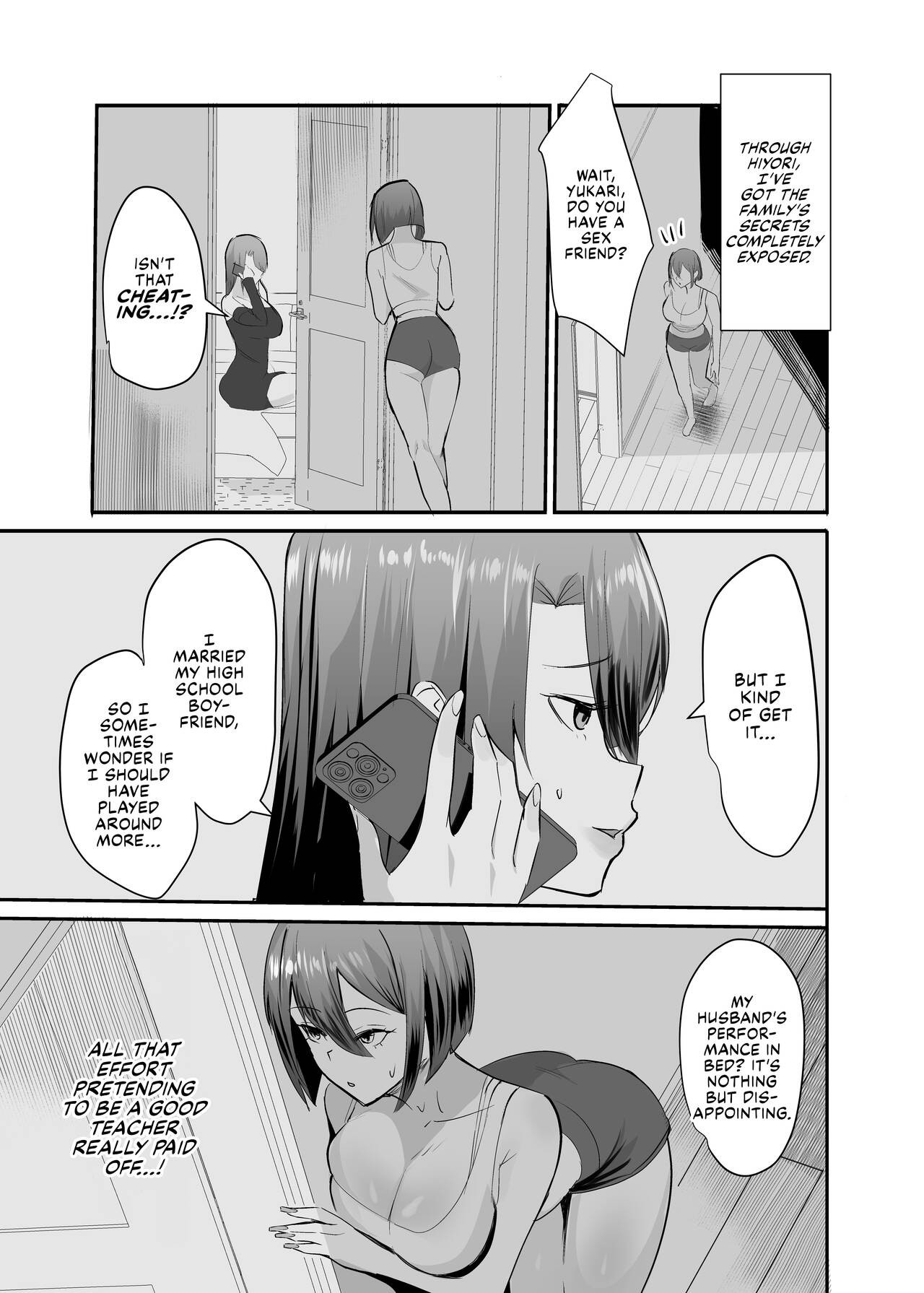 [Studio Diamond (Nemui Neru, Chinetsu)]Fukushu NTR <Okaseri Kaeshi Tatsuri Kaeshi> ~Mou Gamannarane! Oyako Soutte Baka na Otoko to Taukiae Iyakatte!~[English] [CulturedCommissions] [Digital] Page 30