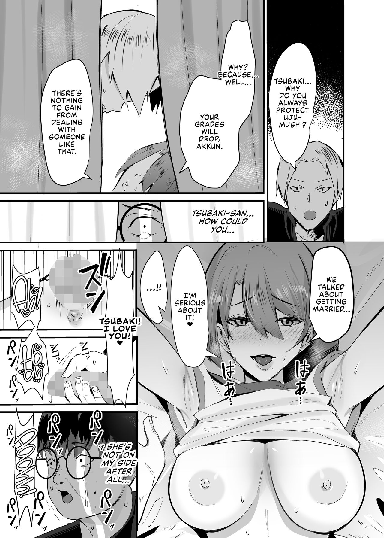 [Studio Diamond (Nemui Neru, Chinetsu)]Fukushu NTR <Okaseri Kaeshi Tatsuri Kaeshi> ~Mou Gamannarane! Oyako Soutte Baka na Otoko to Taukiae Iyakatte!~[English] [CulturedCommissions] [Digital] Page 6