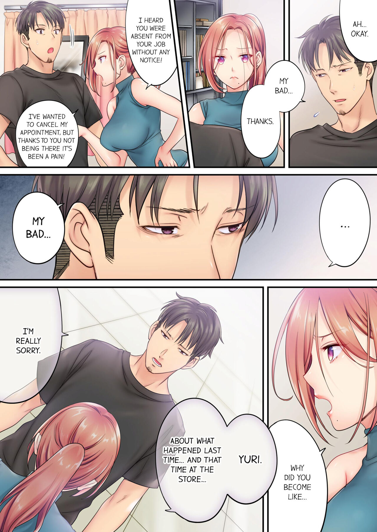 [FFC]Netori Esthe de, Konya, Tsuma ga.... | I Can't Resist His Massage! Cheating in Front of My Husband's Eyes Vol. 1-2[English] [Decensored] Page 112