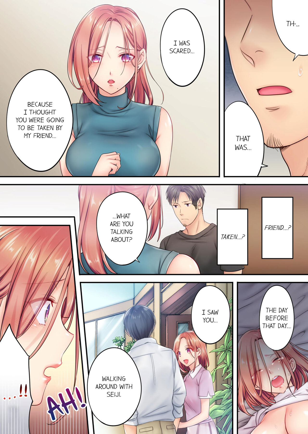 [FFC]Netori Esthe de, Konya, Tsuma ga.... | I Can't Resist His Massage! Cheating in Front of My Husband's Eyes Vol. 1-2[English] [Decensored] Page 114