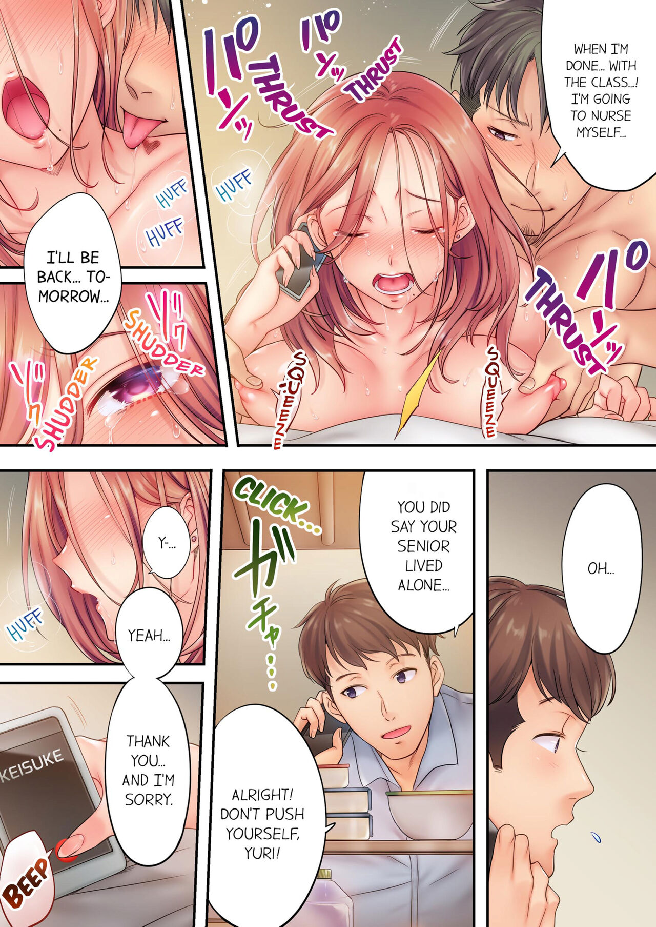 [FFC]Netori Esthe de, Konya, Tsuma ga.... | I Can't Resist His Massage! Cheating in Front of My Husband's Eyes Vol. 1-2[English] [Decensored] Page 133