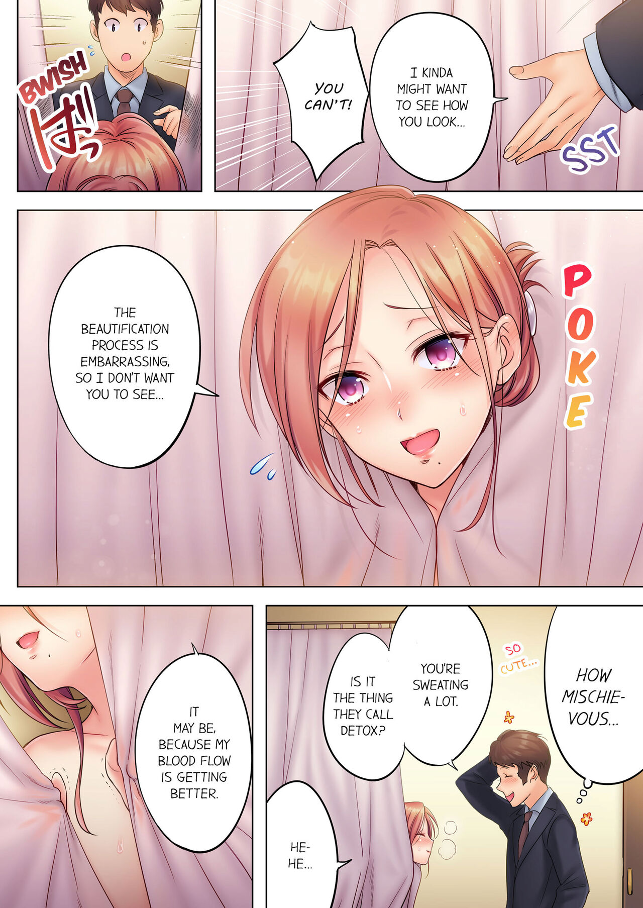 [FFC]Netori Esthe de, Konya, Tsuma ga.... | I Can't Resist His Massage! Cheating in Front of My Husband's Eyes Vol. 1-2[English] [Decensored] Page 18