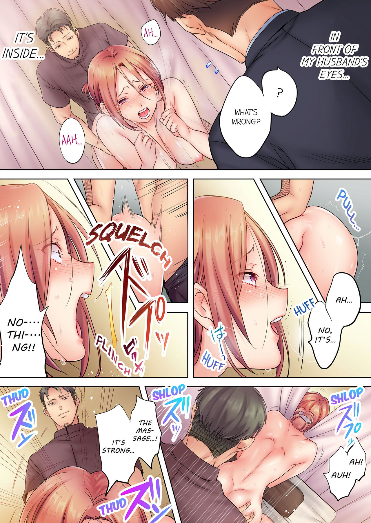 [FFC]Netori Esthe de, Konya, Tsuma ga.... | I Can't Resist His Massage! Cheating in Front of My Husband's Eyes Vol. 1-2[English] [Decensored] Page 23