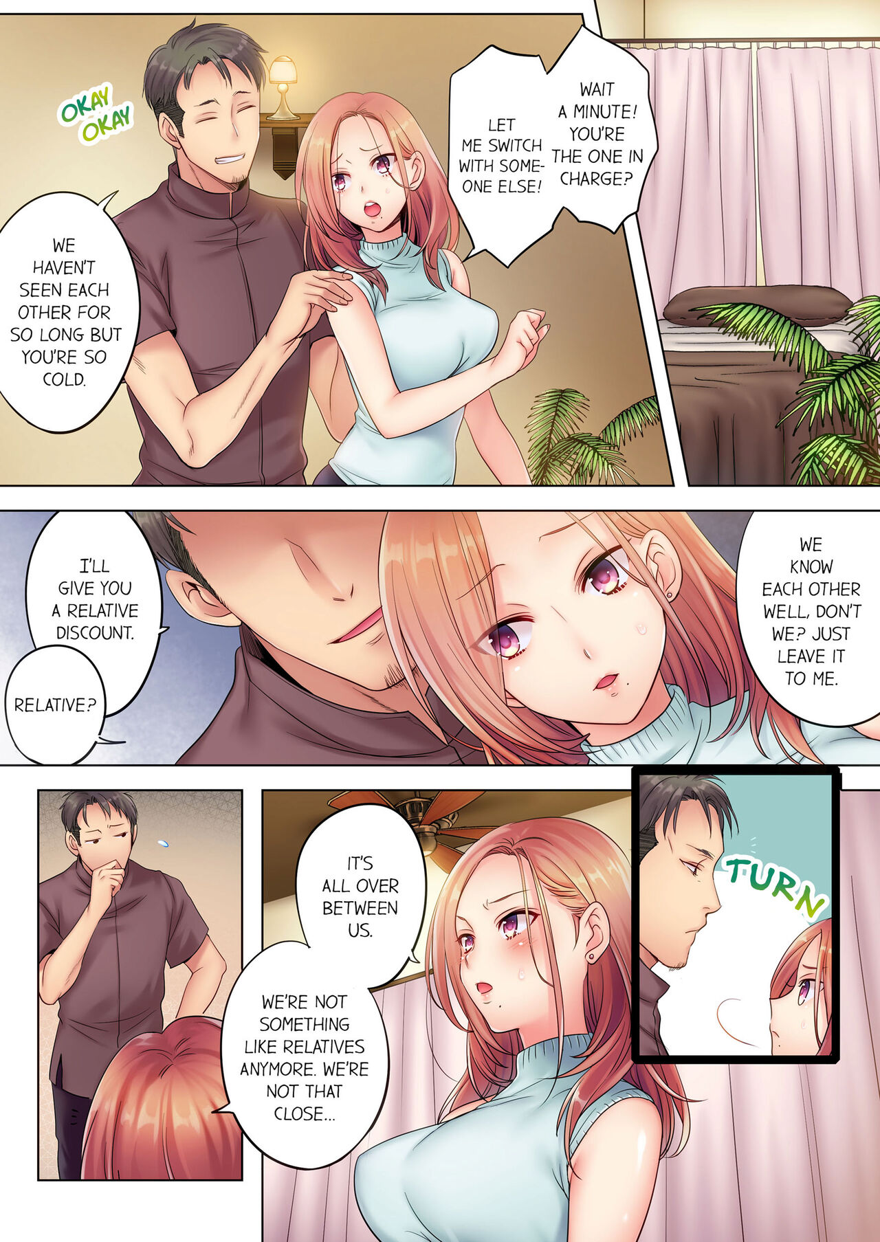 [FFC]Netori Esthe de, Konya, Tsuma ga.... | I Can't Resist His Massage! Cheating in Front of My Husband's Eyes Vol. 1-2[English] [Decensored] Page 4