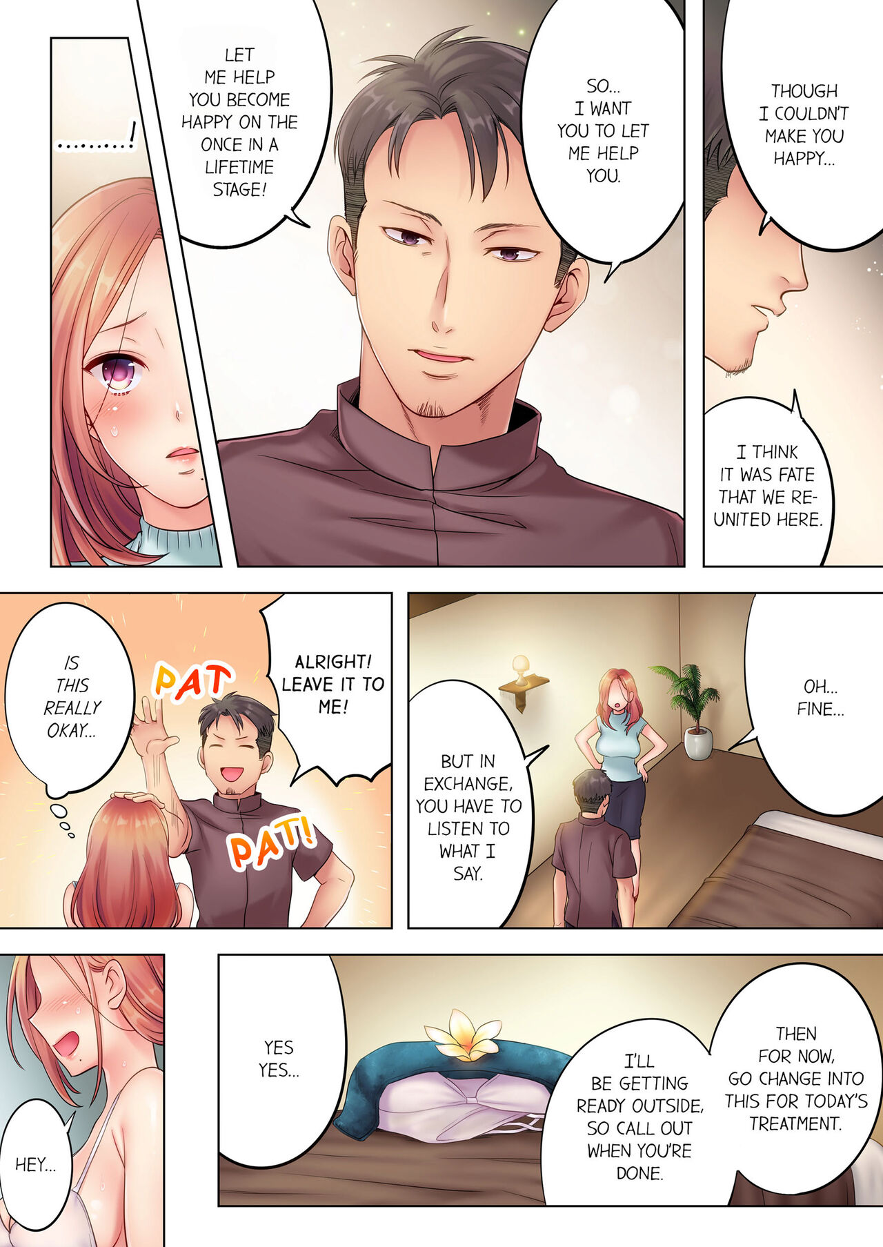 [FFC]Netori Esthe de, Konya, Tsuma ga.... | I Can't Resist His Massage! Cheating in Front of My Husband's Eyes Vol. 1-2[English] [Decensored] Page 5