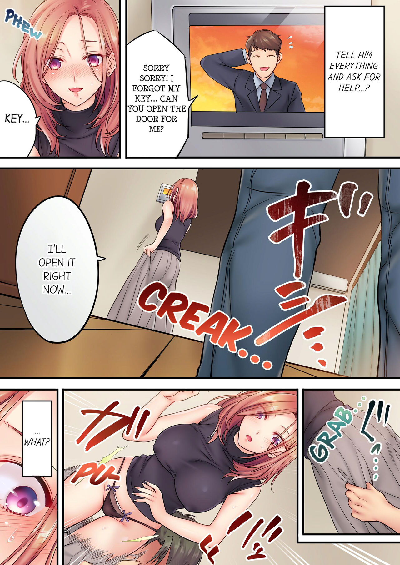 [FFC]Netori Esthe de, Konya, Tsuma ga.... | I Can't Resist His Massage! Cheating in Front of My Husband's Eyes Vol. 1-2[English] [Decensored] Page 57