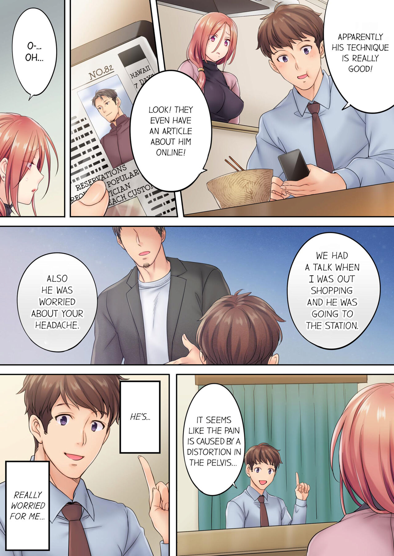 [FFC]Netori Esthe de, Konya, Tsuma ga.... | I Can't Resist His Massage! Cheating in Front of My Husband's Eyes Vol. 1-2[English] [Decensored] Page 97