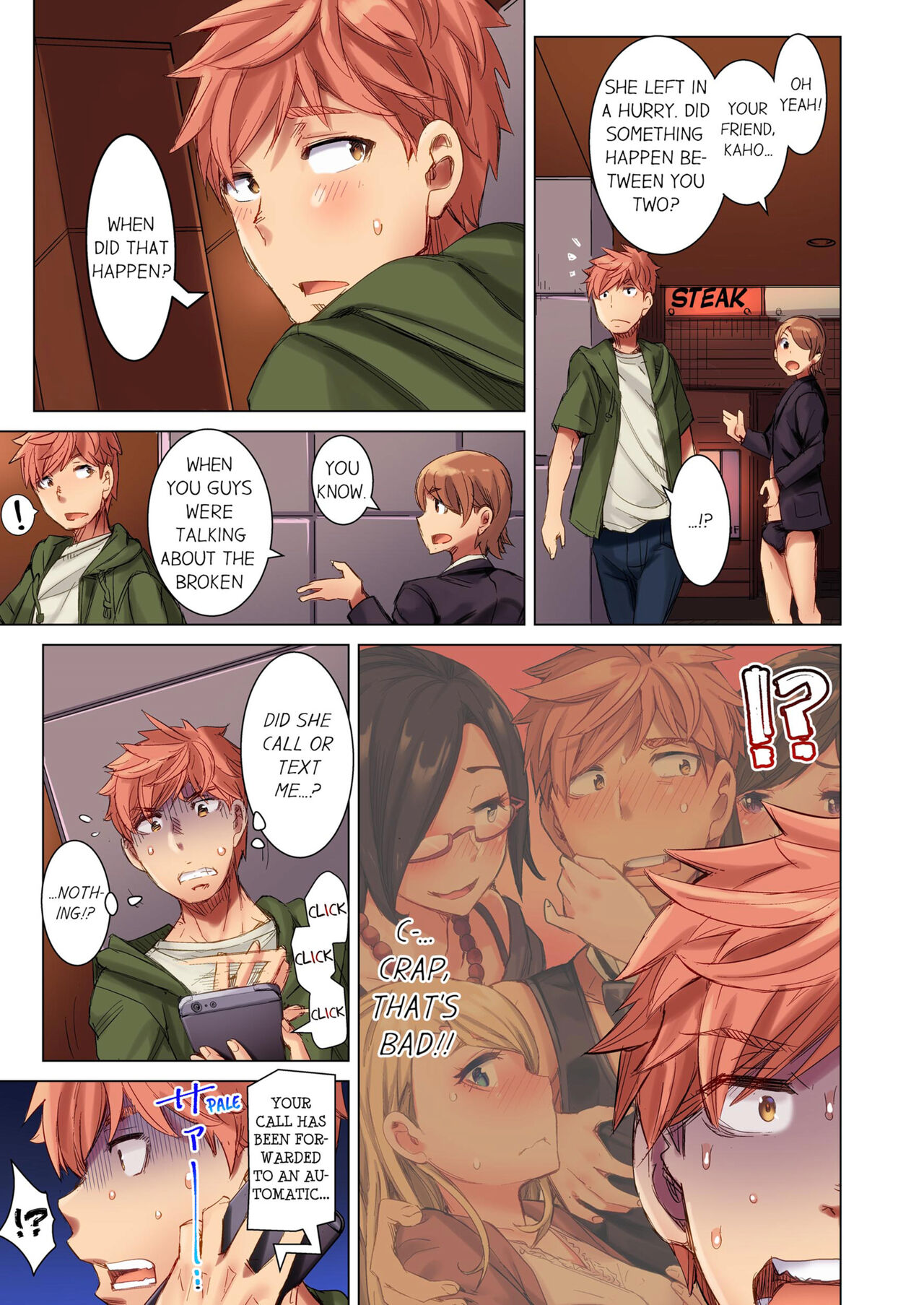 [Kira Hiroyoshi]Cin Pub! ~Anoko o Ikaseru no ga Ore no Oshigoto~ | The Dick Pub Vol. 1-2[English] [Decensored] [Ongoing] Page 145