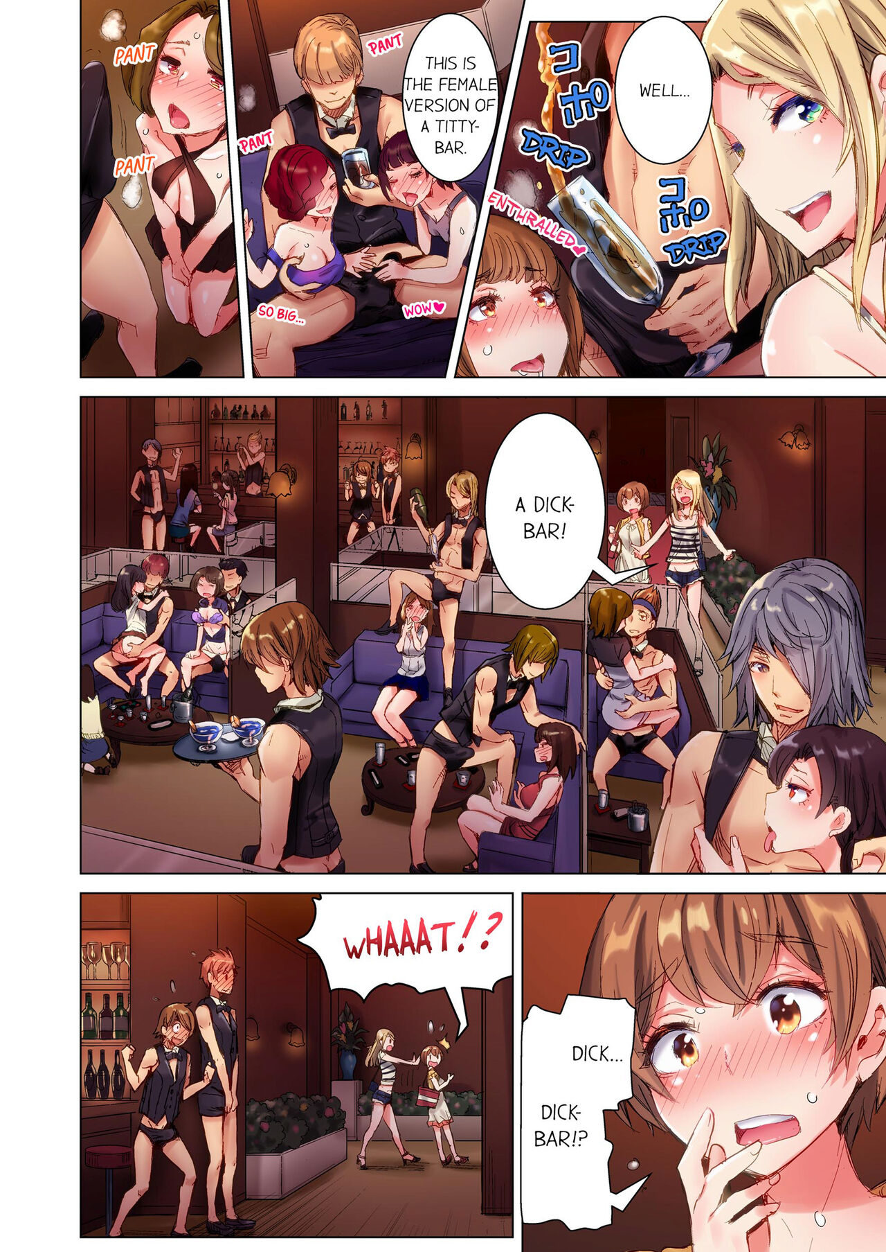[Kira Hiroyoshi]Cin Pub! ~Anoko o Ikaseru no ga Ore no Oshigoto~ | The Dick Pub Vol. 1-2[English] [Decensored] [Ongoing] Page 3