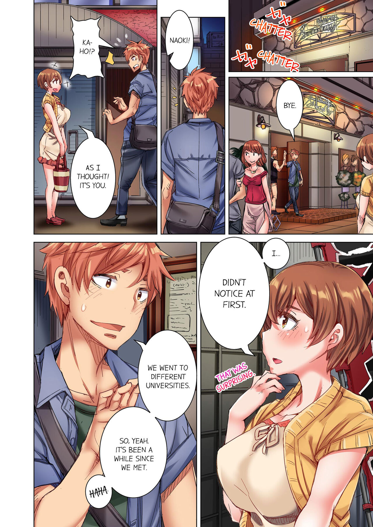 [Kira Hiroyoshi]Cin Pub! ~Anoko o Ikaseru no ga Ore no Oshigoto~ | The Dick Pub Vol. 1-2[English] [Decensored] [Ongoing] Page 39