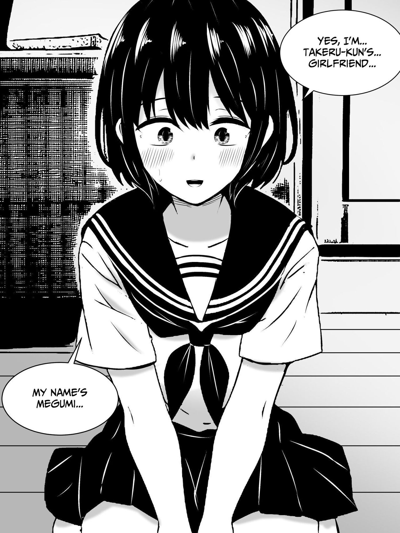 [Sazameki Dori (Sazameki)]Ore no Jiman no Kanojo ga, Chinchin Dekai Ore no Nee-chan ni Netorareta!? | My Amazing Girlfriend Was Cucked From Me By My Big Dick Sister!?[English] [Kusanuu] Page 10