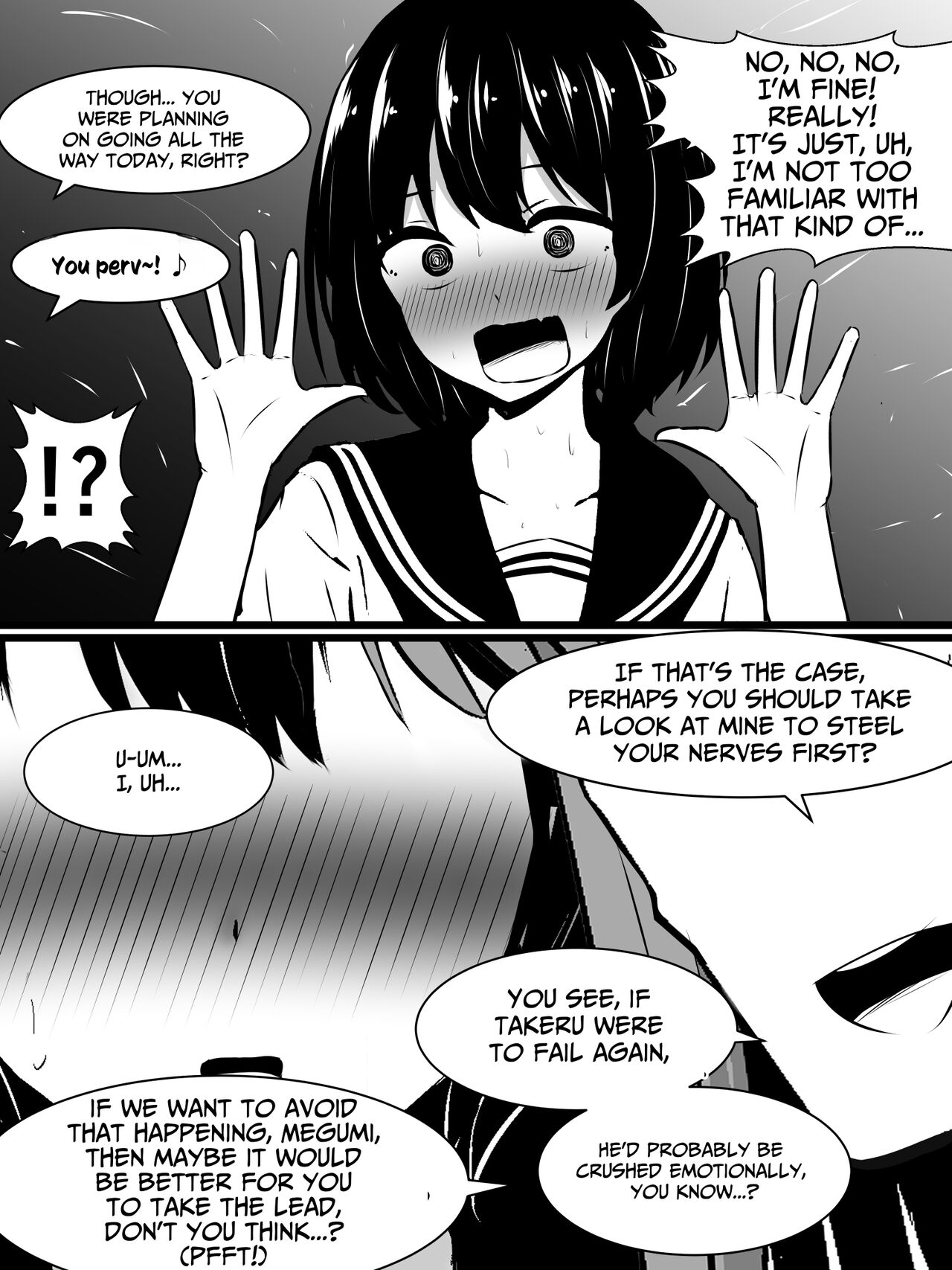 [Sazameki Dori (Sazameki)]Ore no Jiman no Kanojo ga, Chinchin Dekai Ore no Nee-chan ni Netorareta!? | My Amazing Girlfriend Was Cucked From Me By My Big Dick Sister!?[English] [Kusanuu] Page 18