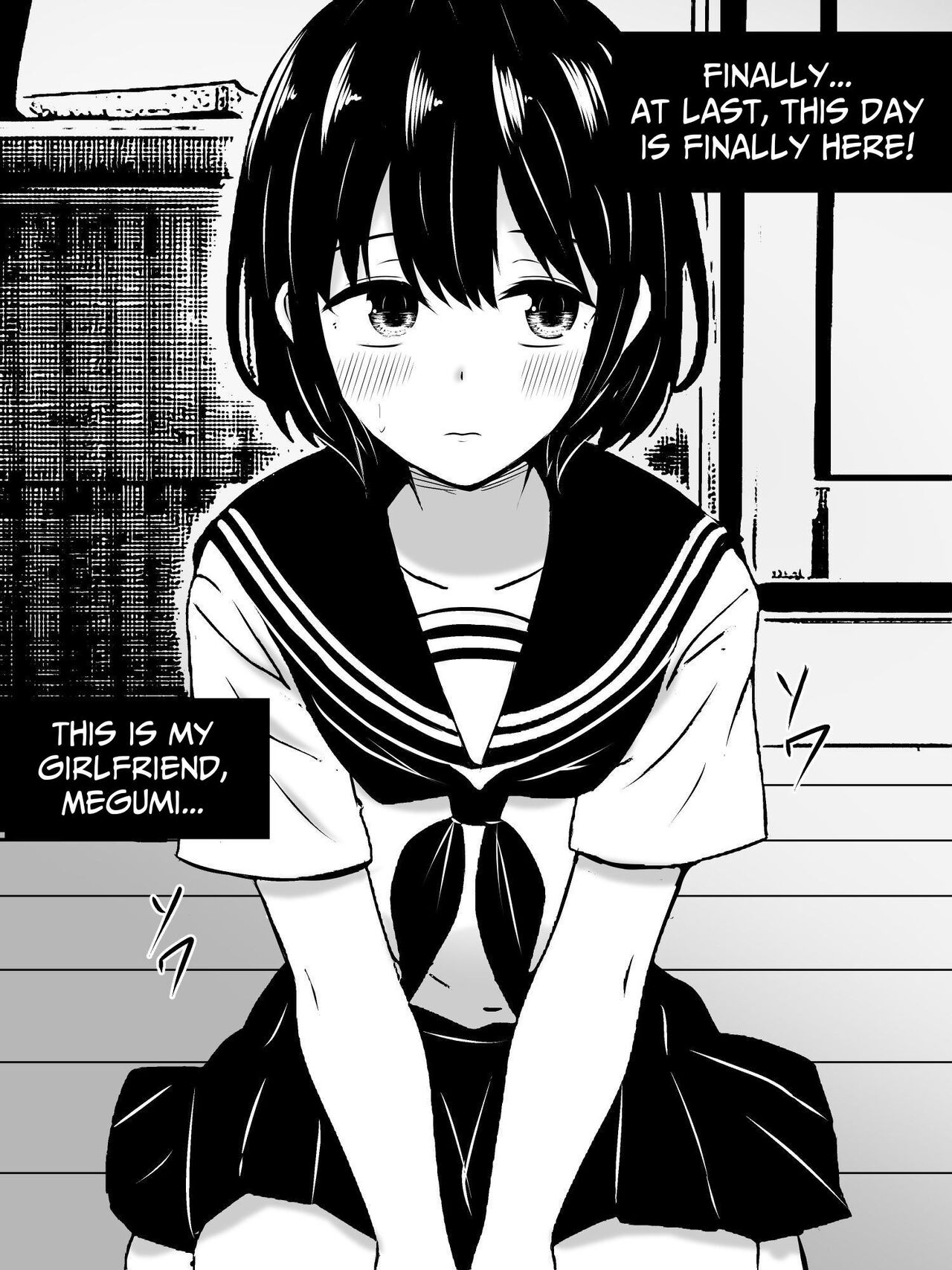 [Sazameki Dori (Sazameki)]Ore no Jiman no Kanojo ga, Chinchin Dekai Ore no Nee-chan ni Netorareta!? | My Amazing Girlfriend Was Cucked From Me By My Big Dick Sister!?[English] [Kusanuu] Page 2
