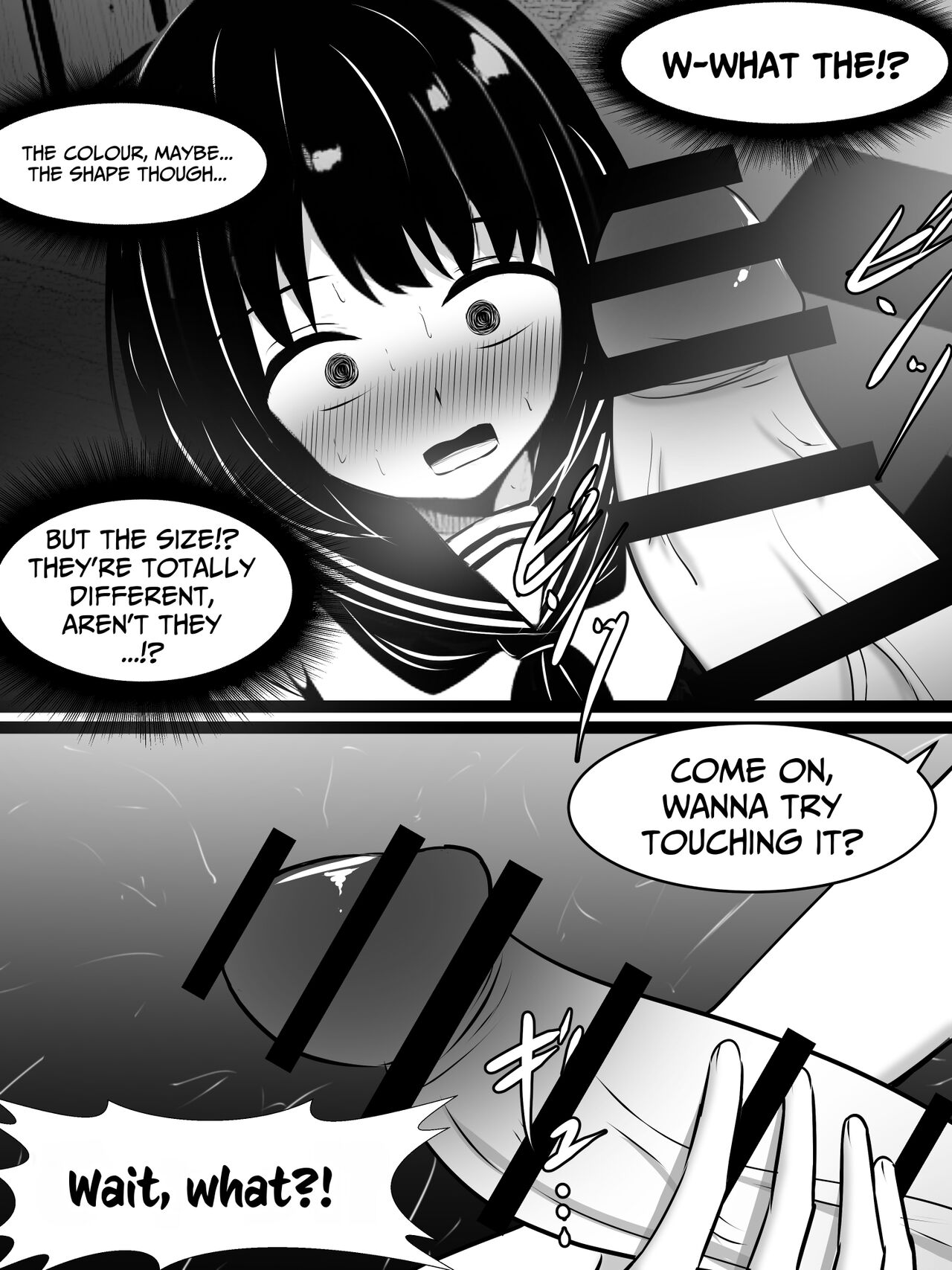 [Sazameki Dori (Sazameki)]Ore no Jiman no Kanojo ga, Chinchin Dekai Ore no Nee-chan ni Netorareta!? | My Amazing Girlfriend Was Cucked From Me By My Big Dick Sister!?[English] [Kusanuu] Page 20