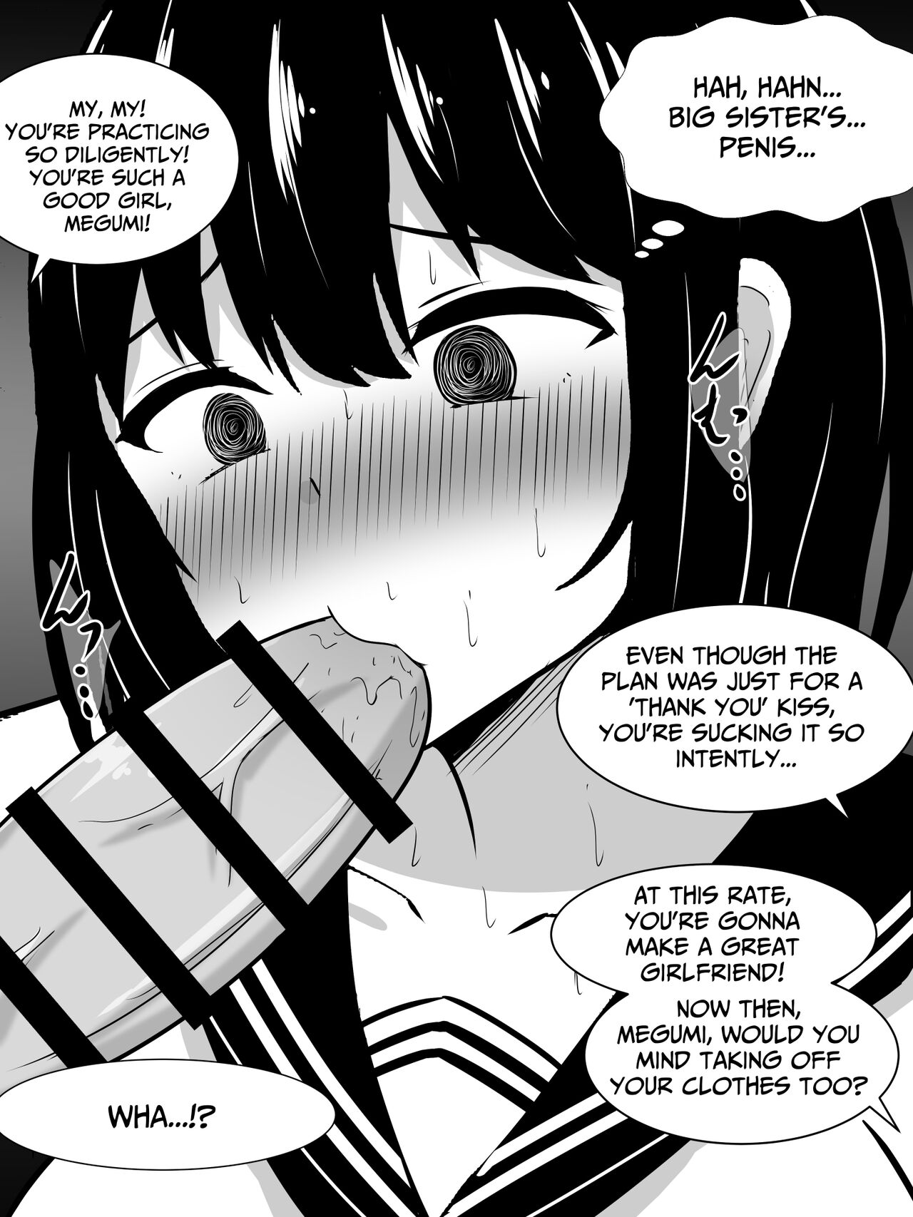 [Sazameki Dori (Sazameki)]Ore no Jiman no Kanojo ga, Chinchin Dekai Ore no Nee-chan ni Netorareta!? | My Amazing Girlfriend Was Cucked From Me By My Big Dick Sister!?[English] [Kusanuu] Page 22