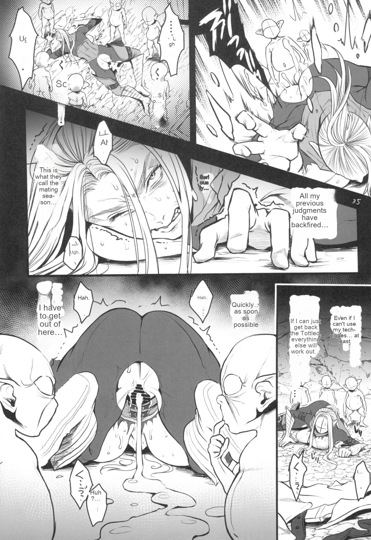 [Flieger (Ten)]Chika Teikoku no Ryoshuu | Prisoner of the Underground Empire[English] [2023-09-27] Page 34