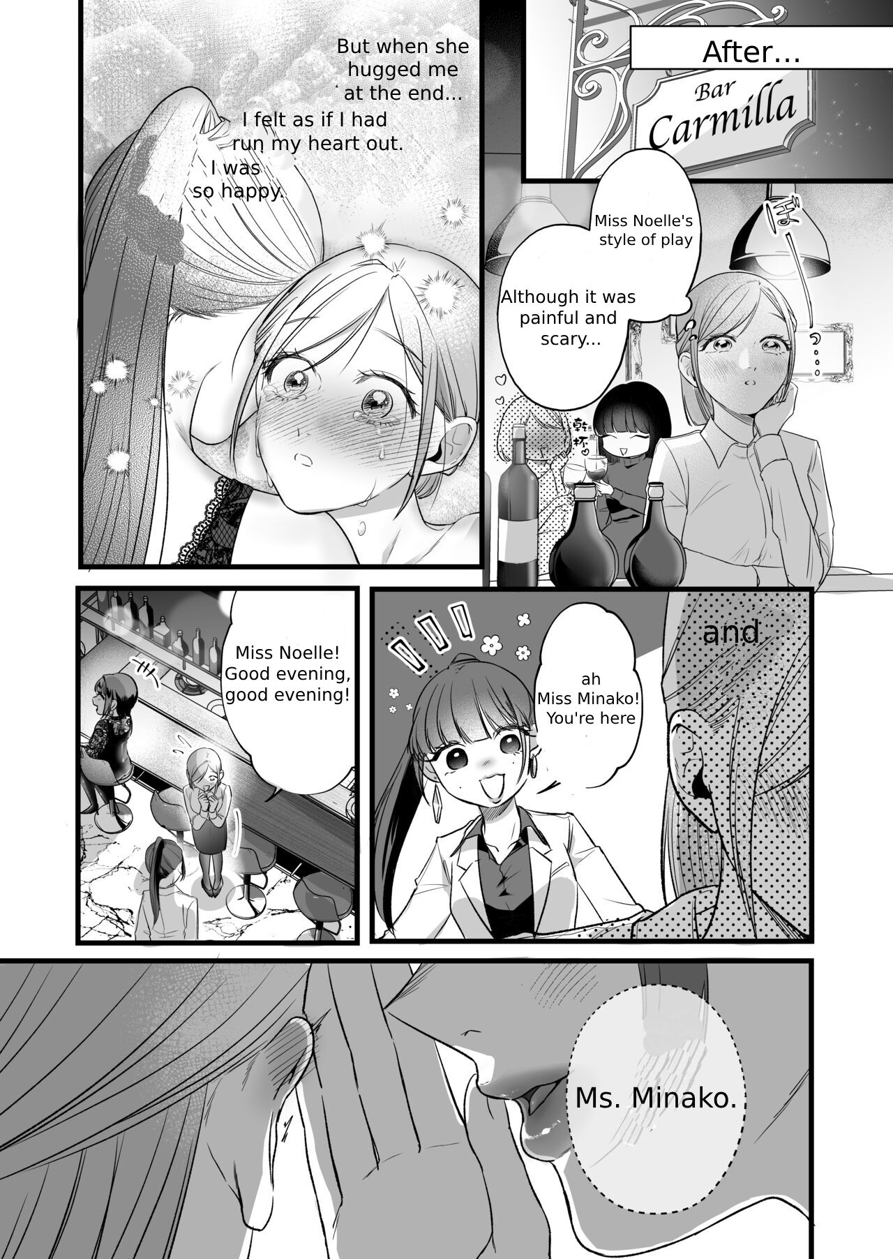 The story of an exhausted woman being beaten by a lustful woman Page 21