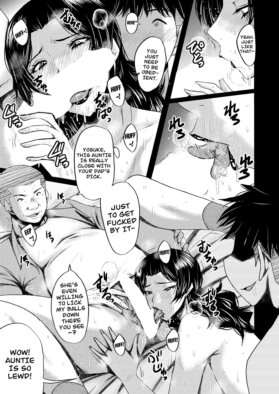 [Sink]Inmon ~Kaa-san wa Onahole~ Sono 2 | My Mom Is An Onahole Chapter 2(COMIC MILF 2023-10 Vol. 74) [English] [CarlJPTL] [Digital] Page 11