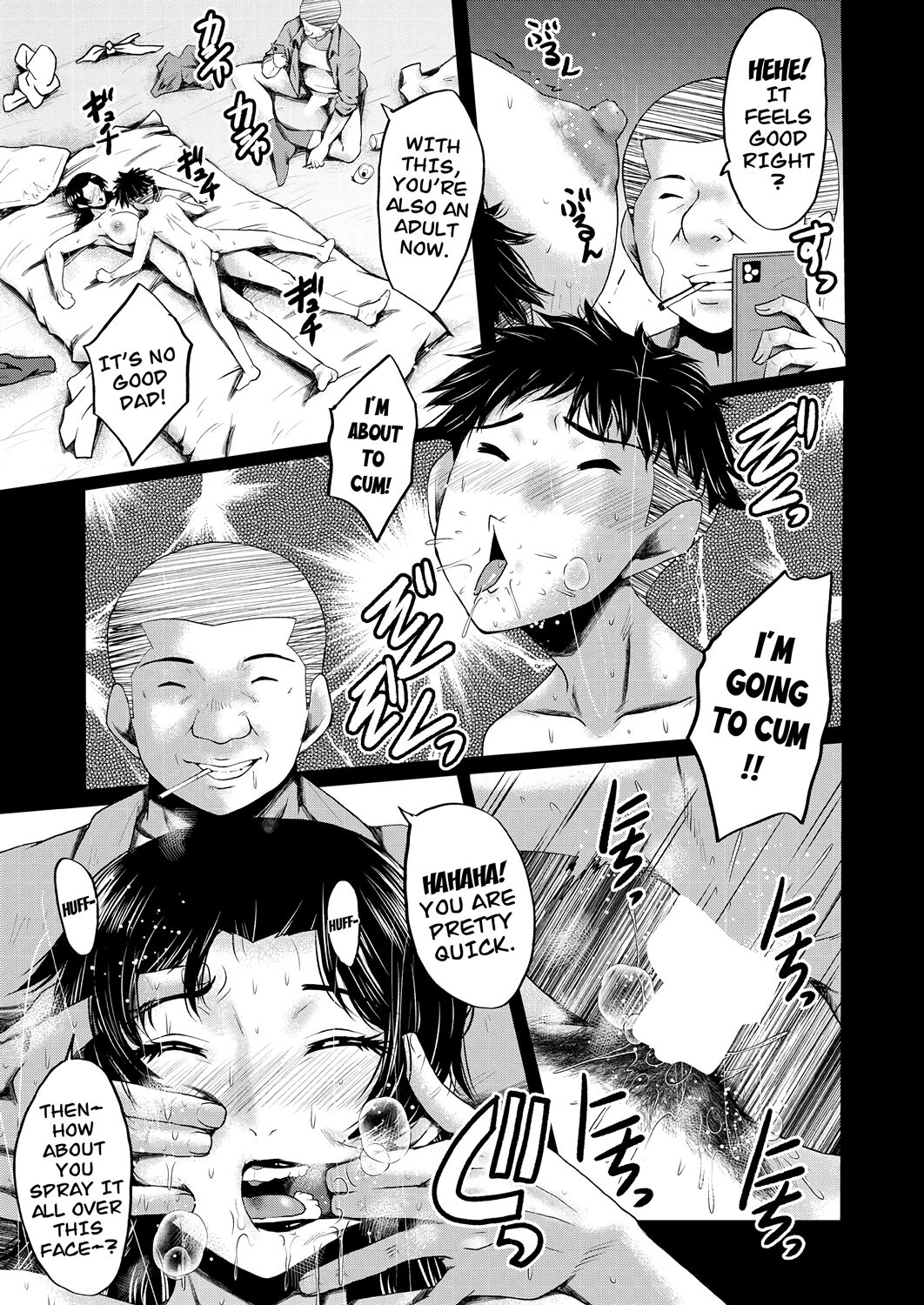 [Sink]Inmon ~Kaa-san wa Onahole~ Sono 2 | My Mom Is An Onahole Chapter 2(COMIC MILF 2023-10 Vol. 74) [English] [CarlJPTL] [Digital] Page 5