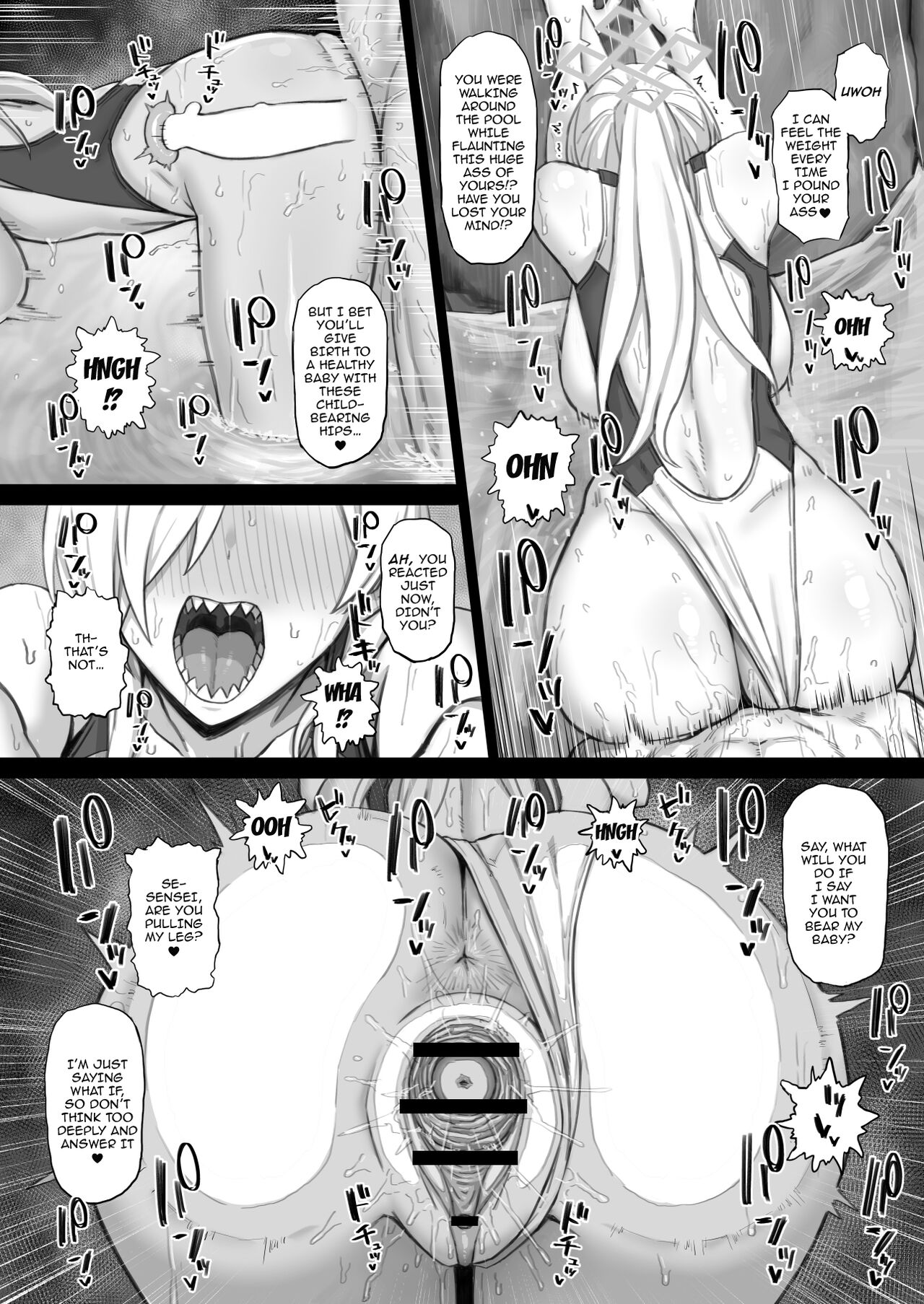 [Gomuhachi (Gomu)]Otona ga Seito ni Te o Dasu Wake... | That's Why An Adult Would Get With His Students...(Blue Archive) [English] {Doujins.com} [Digital] Page 15