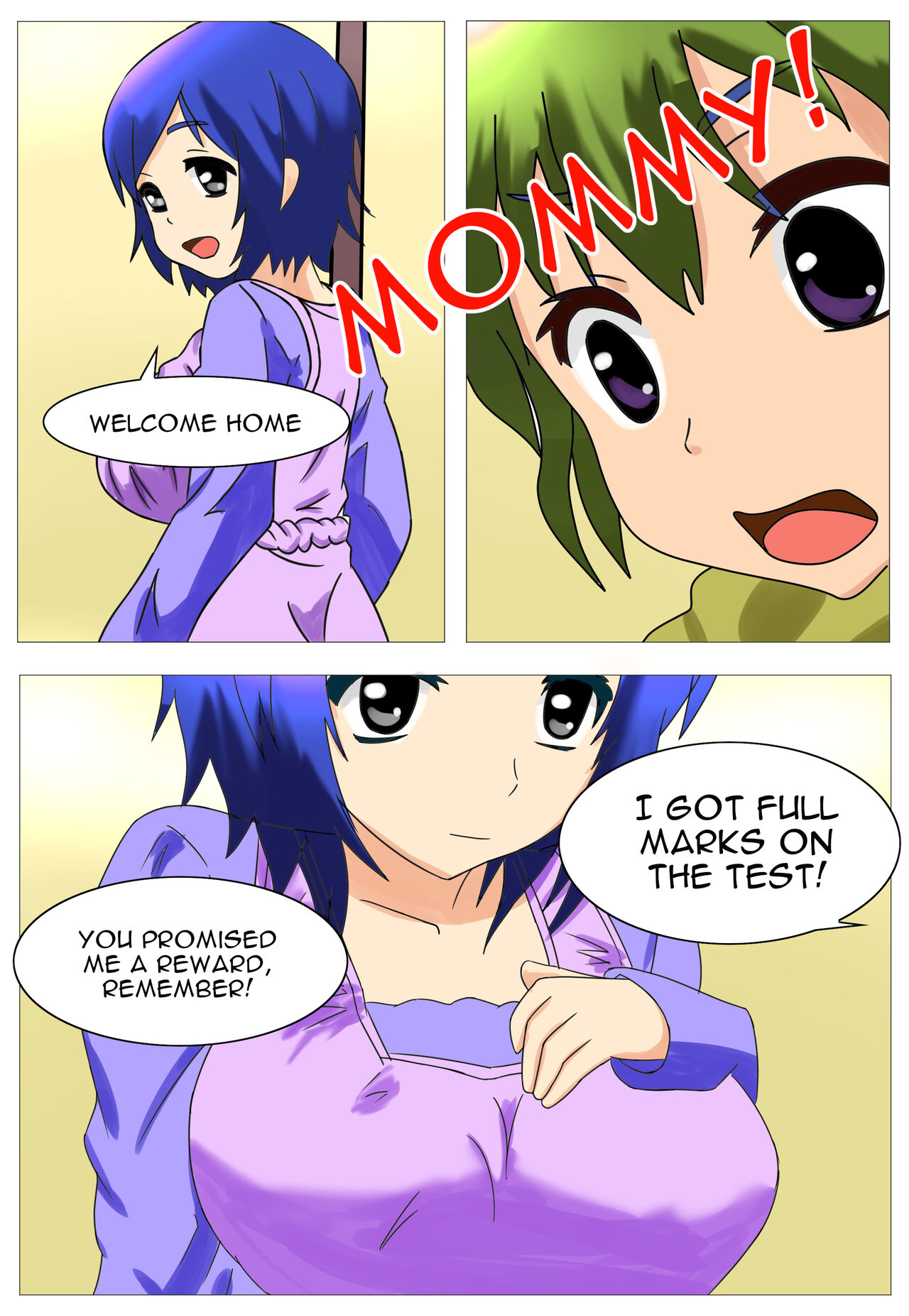 [SUMASOCIETY]Mama ni Tanetsuke - Inseminate mommy[English] Page 2