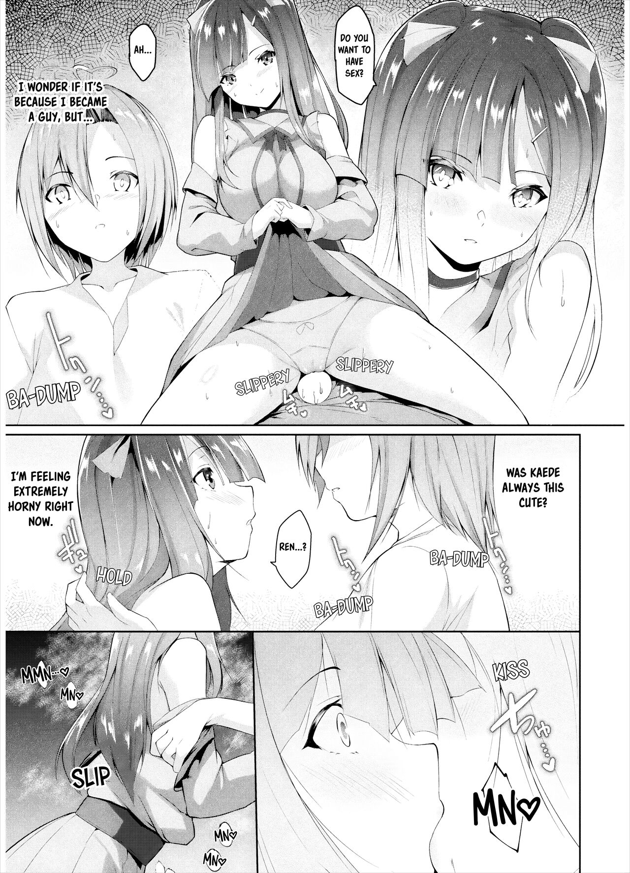 [Random]Change!? ~Seitenkan no Jumon~ | Change!? ~The Gender Swap Spell~(COMIC Unreal 2024-02 Vol. 107) [English] [Emily Manga Translations] [Digital] Page 11