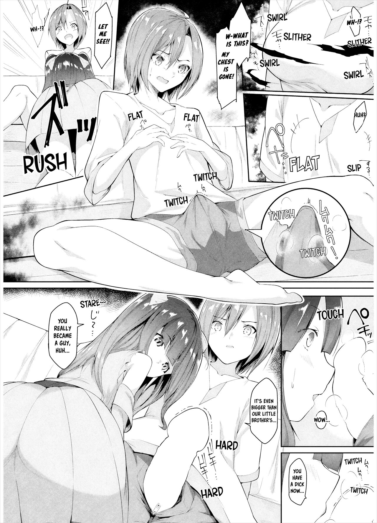 [Random]Change!? ~Seitenkan no Jumon~ | Change!? ~The Gender Swap Spell~(COMIC Unreal 2024-02 Vol. 107) [English] [Emily Manga Translations] [Digital] Page 4