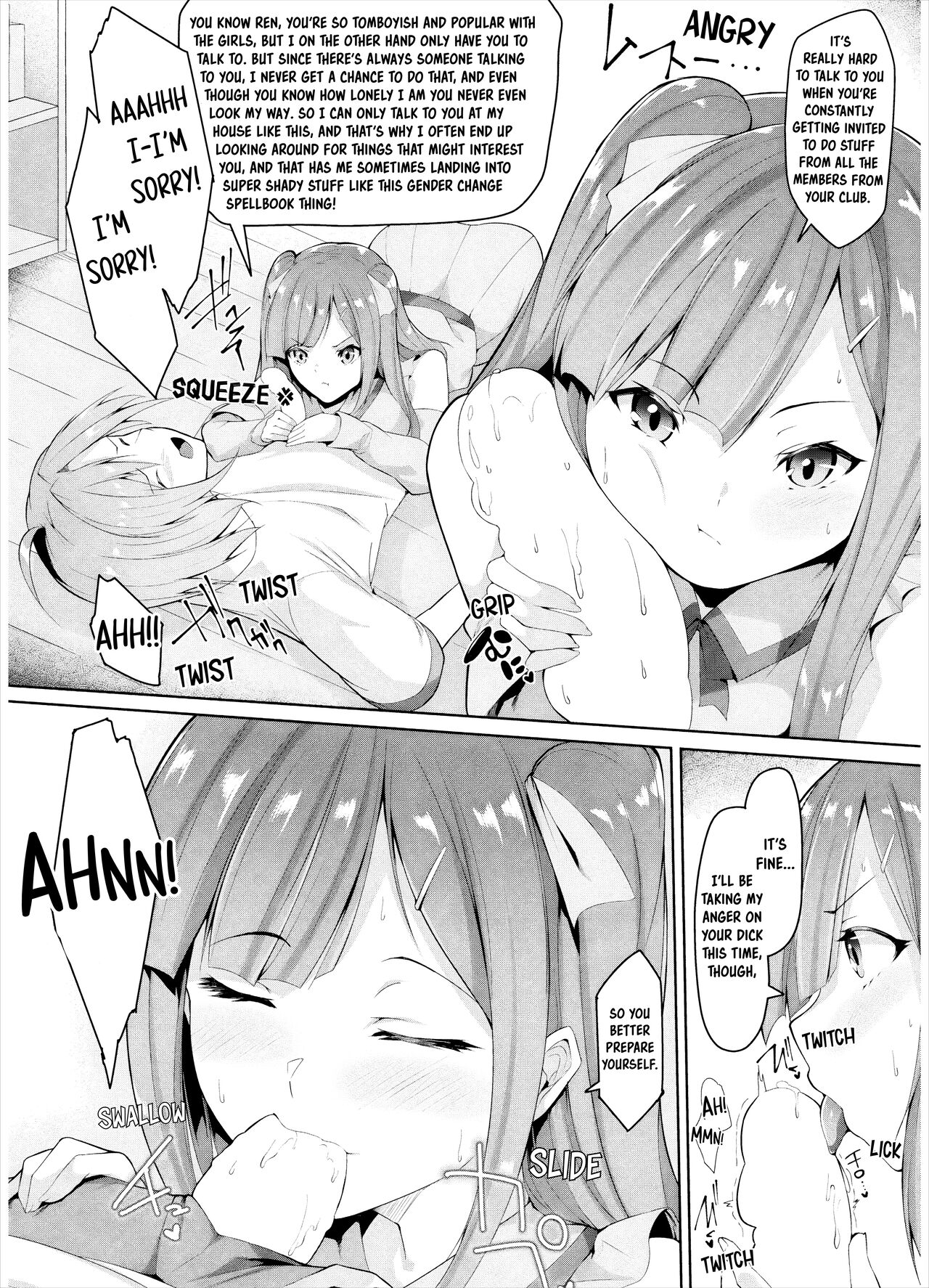 [Random]Change!? ~Seitenkan no Jumon~ | Change!? ~The Gender Swap Spell~(COMIC Unreal 2024-02 Vol. 107) [English] [Emily Manga Translations] [Digital] Page 8