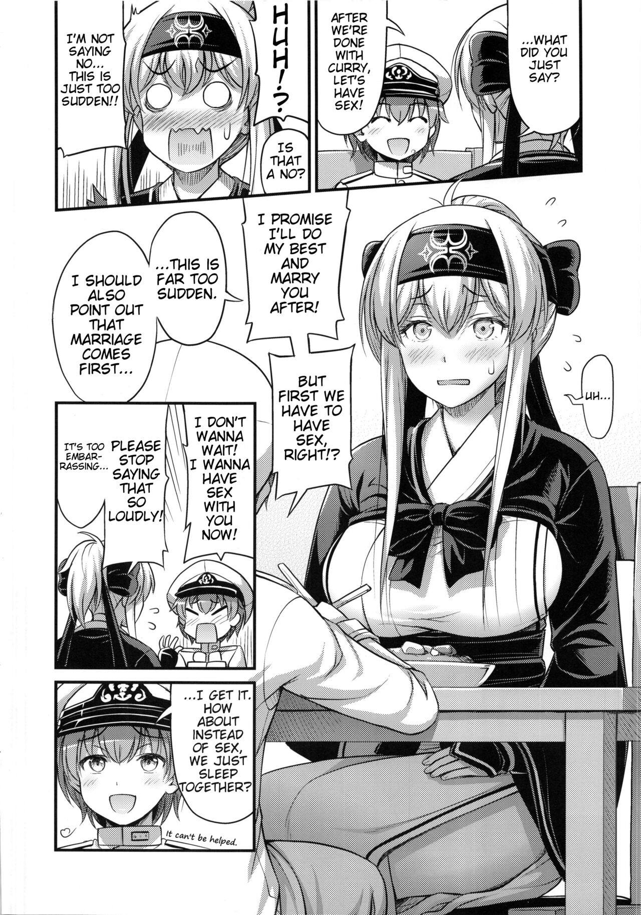 (C92) [Hot Pot (Noise)]Kamoi-san(Kantai Collection -KanColle-)[English] Page 5