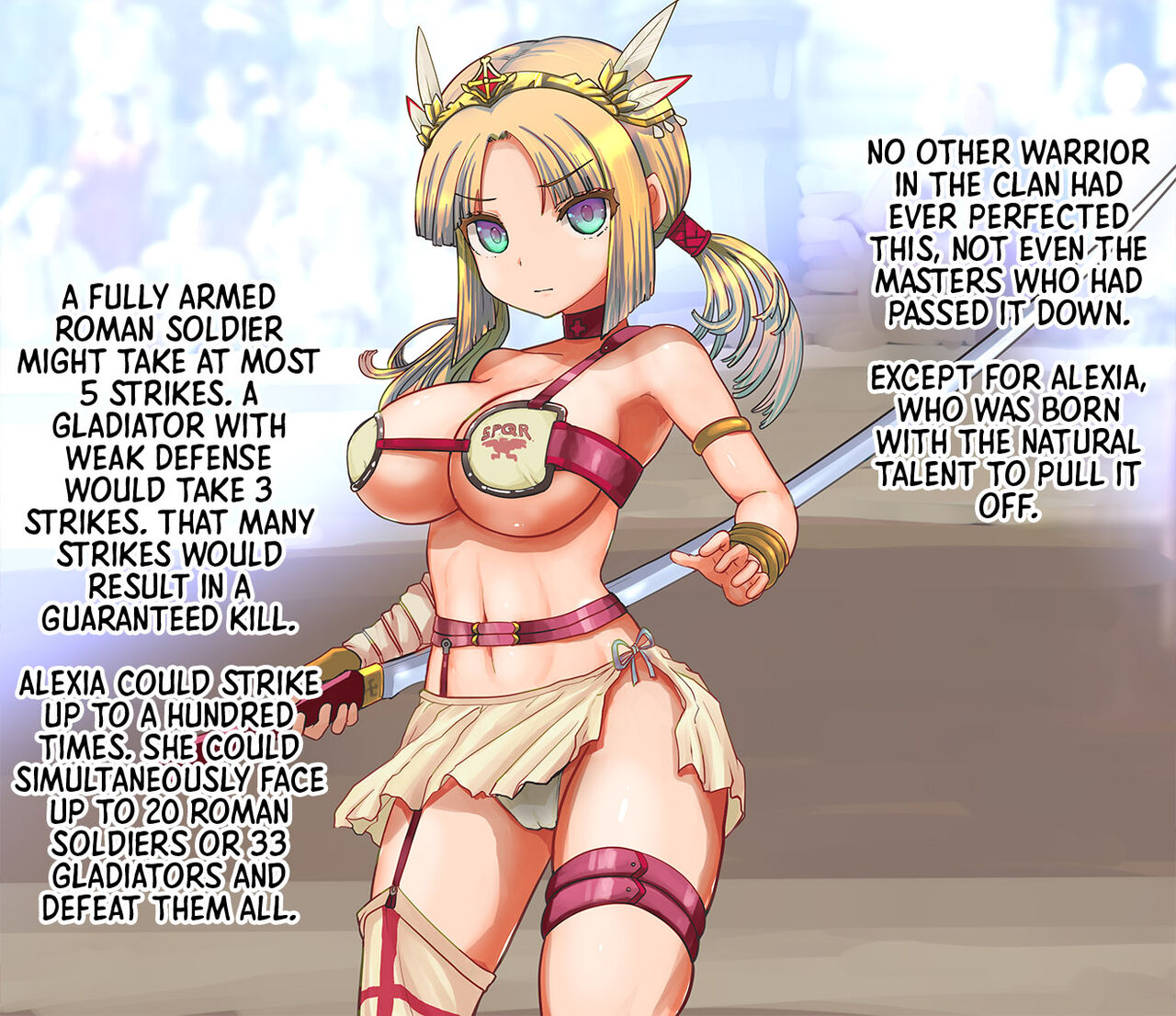 [Liberation (Mizusawa)]Kensei Joou Alexia | Queen Alexia, Sword Master [English] =TB= Page 74