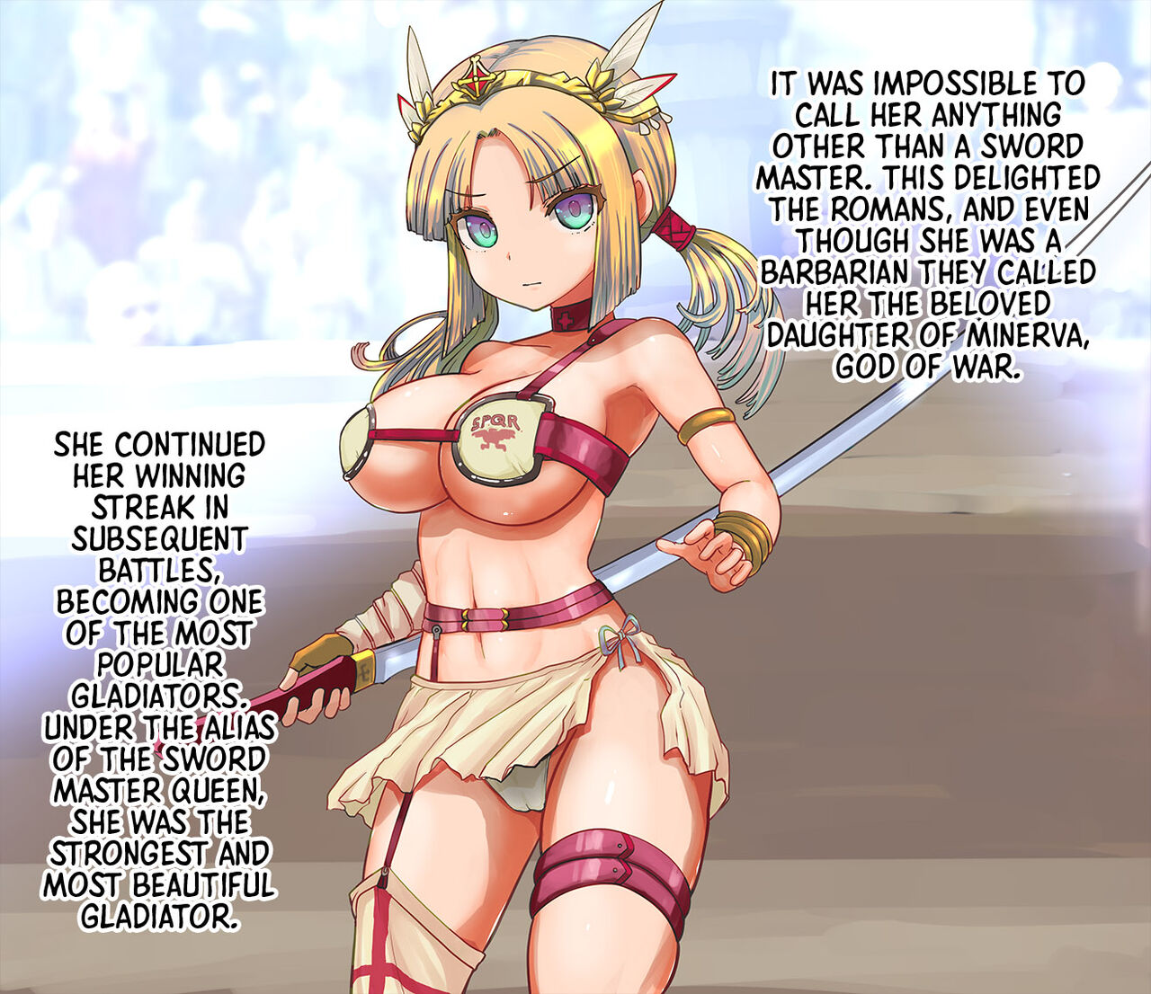 [Liberation (Mizusawa)]Kensei Joou Alexia | Queen Alexia, Sword Master [English] =TB= Page 75
