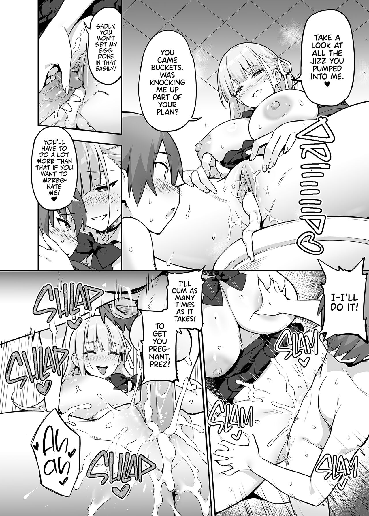[TRY]Akogare no Seitokaichou ga Kyonyuu Sugiru Ken | Our Beloved School Prez's TITS are too BIG![English] [Team Rabu2] [Decensored] Page 15