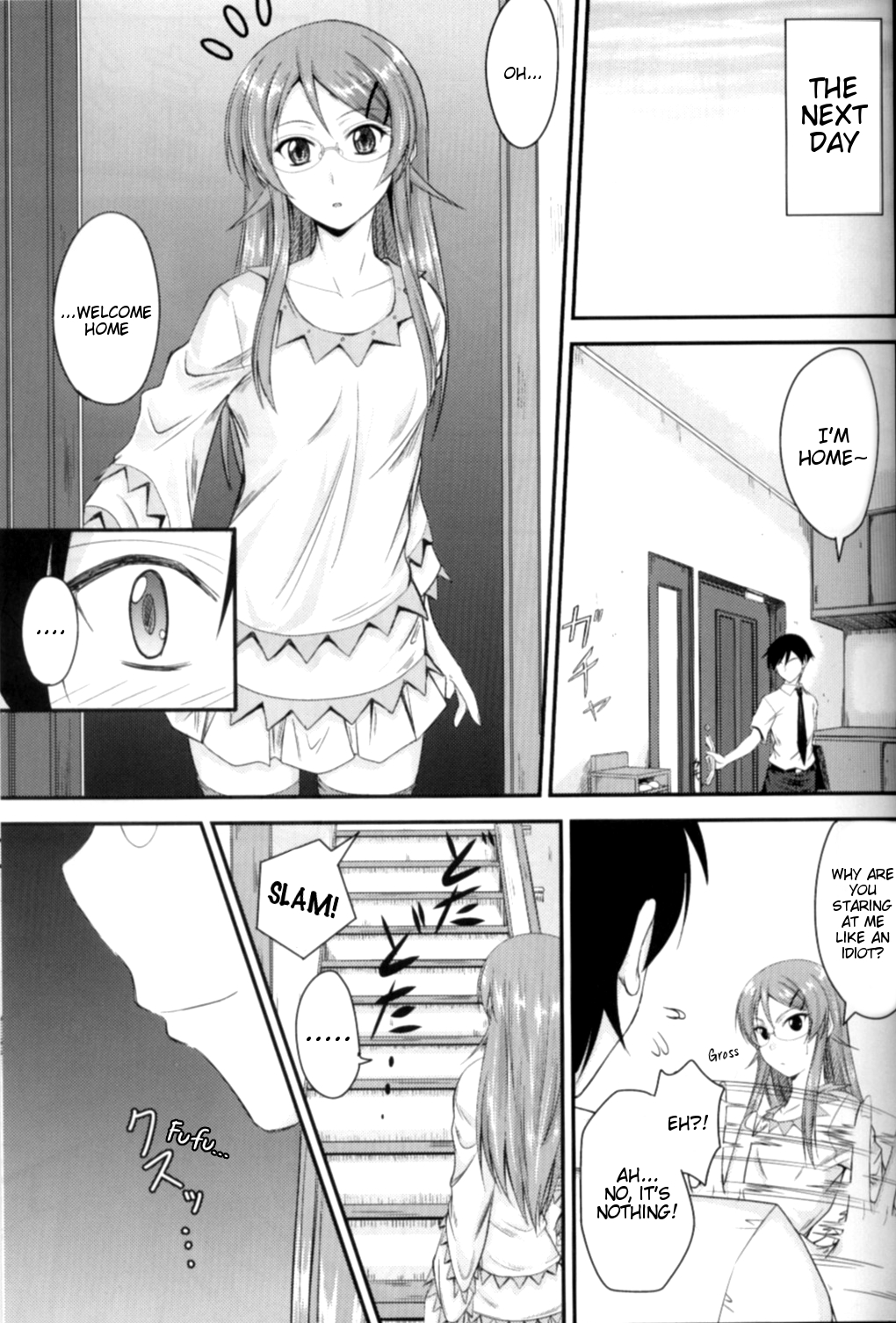 (C79) [Junk Box (Mutsuki)]Imouto x Shitto Meganekko!(Ore no Imouto ga Konna ni Kawaii Wake ga Nai) [English] [Tigoris Translates] Page 4