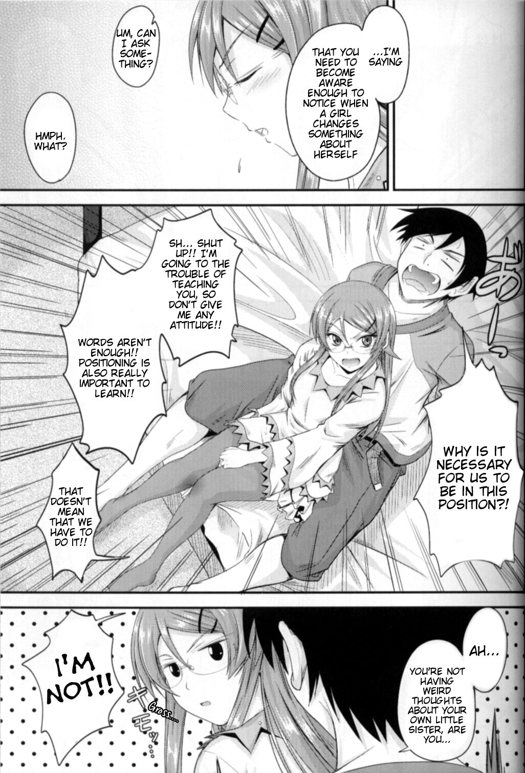 (C79) [Junk Box (Mutsuki)]Imouto x Shitto Meganekko!(Ore no Imouto ga Konna ni Kawaii Wake ga Nai) [English] [Tigoris Translates] Page 8