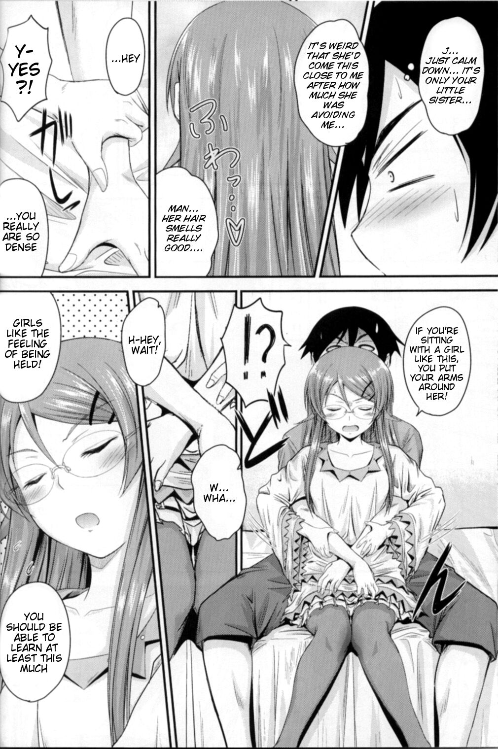 (C79) [Junk Box (Mutsuki)]Imouto x Shitto Meganekko!(Ore no Imouto ga Konna ni Kawaii Wake ga Nai) [English] [Tigoris Translates] Page 9