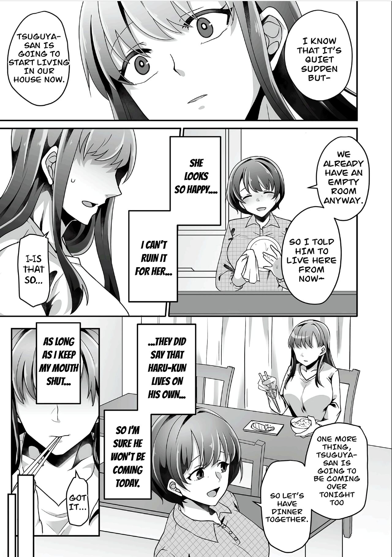 [Sake-chan]Haha ga Saikon shitara Gikei ga Chou Kuzu na Motokare datta "Kazoku dakedo Yarasete yo w"(1) [English] [CarlJPTL] Page 29
