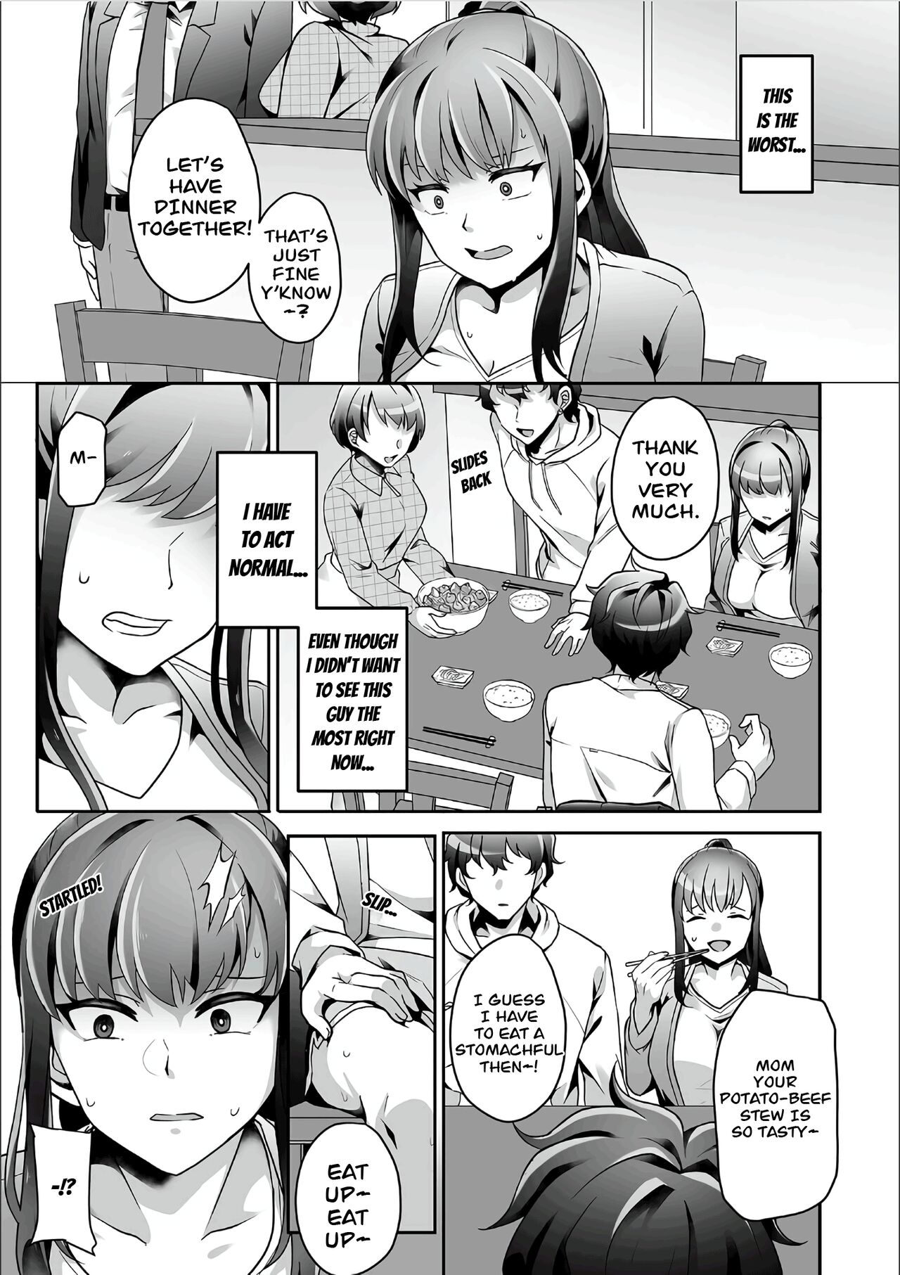 [Sake-chan]Haha ga Saikon shitara Gikei ga Chou Kuzu na Motokare datta "Kazoku dakedo Yarasete yo w"(1) [English] [CarlJPTL] Page 31