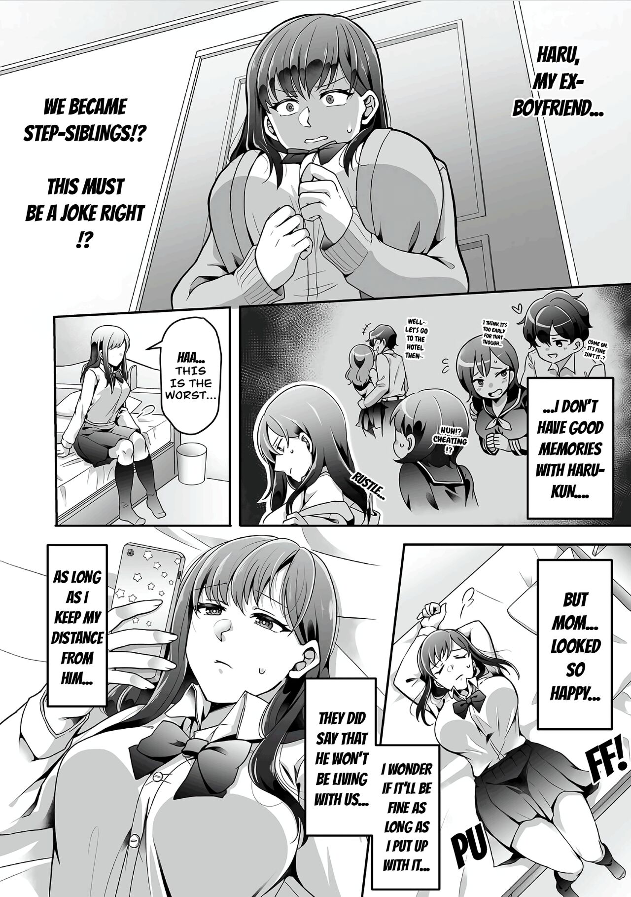 [Sake-chan]Haha ga Saikon shitara Gikei ga Chou Kuzu na Motokare datta "Kazoku dakedo Yarasete yo w"(1) [English] [CarlJPTL] Page 8