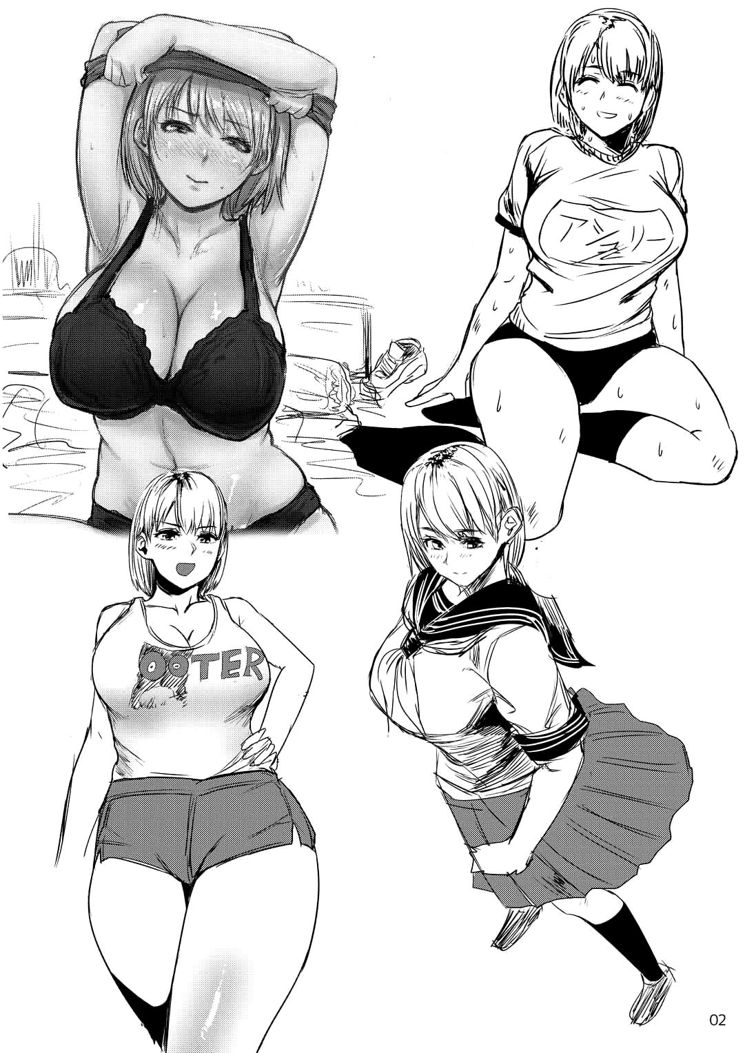 [Hebitunagary (SGK)]Yojouhan Bio Seikatsu Soushuuhen | Resident Sex Life Anthology(Resident Evil) [English] [Uncle Bane] [Digital] Page 3