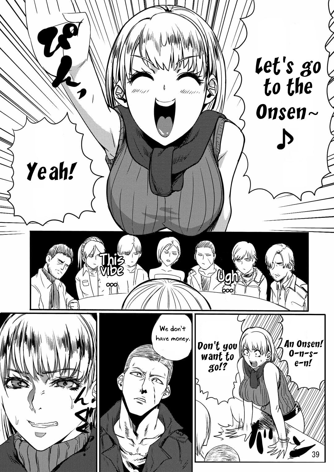 [Hebitunagary (SGK)]Yojouhan Bio Seikatsu Soushuuhen | Resident Sex Life Anthology(Resident Evil) [English] [Uncle Bane] [Digital] Page 37