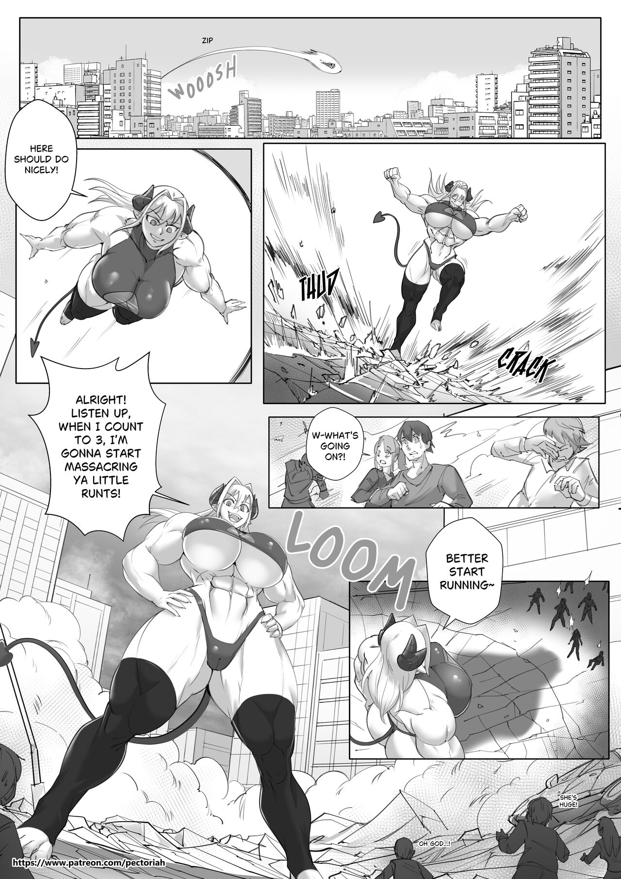 [pectoriah]Succubus to Omni-Goddess! Page 10