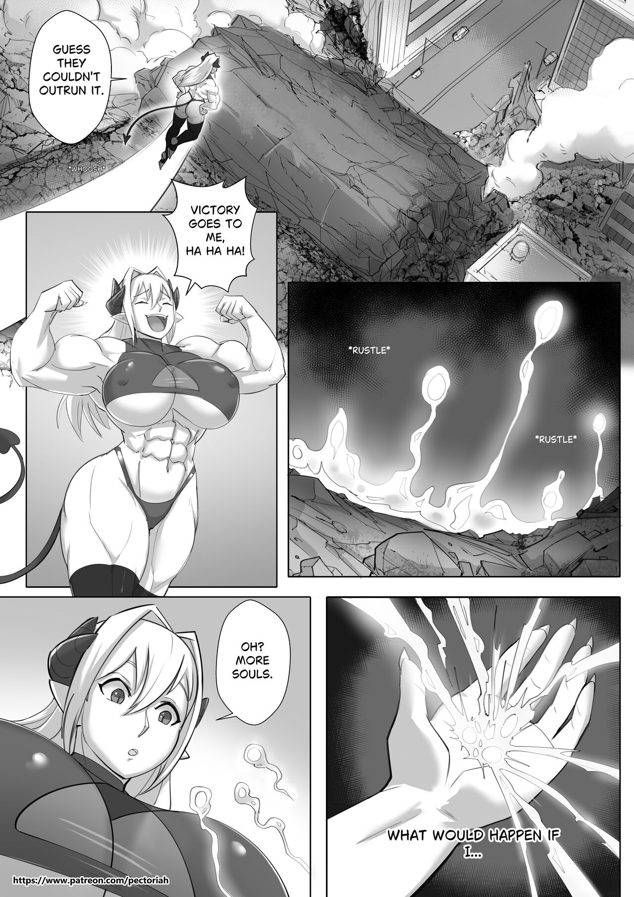 [pectoriah]Succubus to Omni-Goddess! Page 17