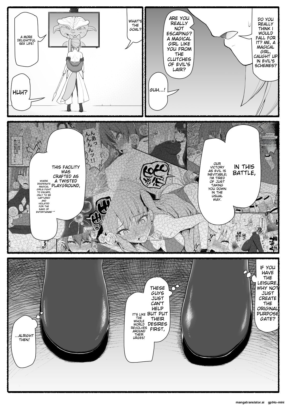 [EsuEsu]Mahou Shoujo VS Inma Seibutsu 13[English] Page 7