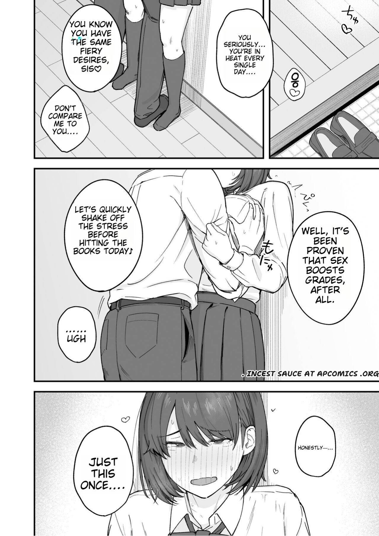 [Natsuzo]Benkyou ni Shuuchuu shitai Muttsuri na Ane wa, Karada no Aishou Bacchiri na Otouto no Sasoi o Kotowarenai | A sulky older sister who wants to concentrate on her studies can't resist the lure of her Physically Perfect Younger Brother[English] Page 25