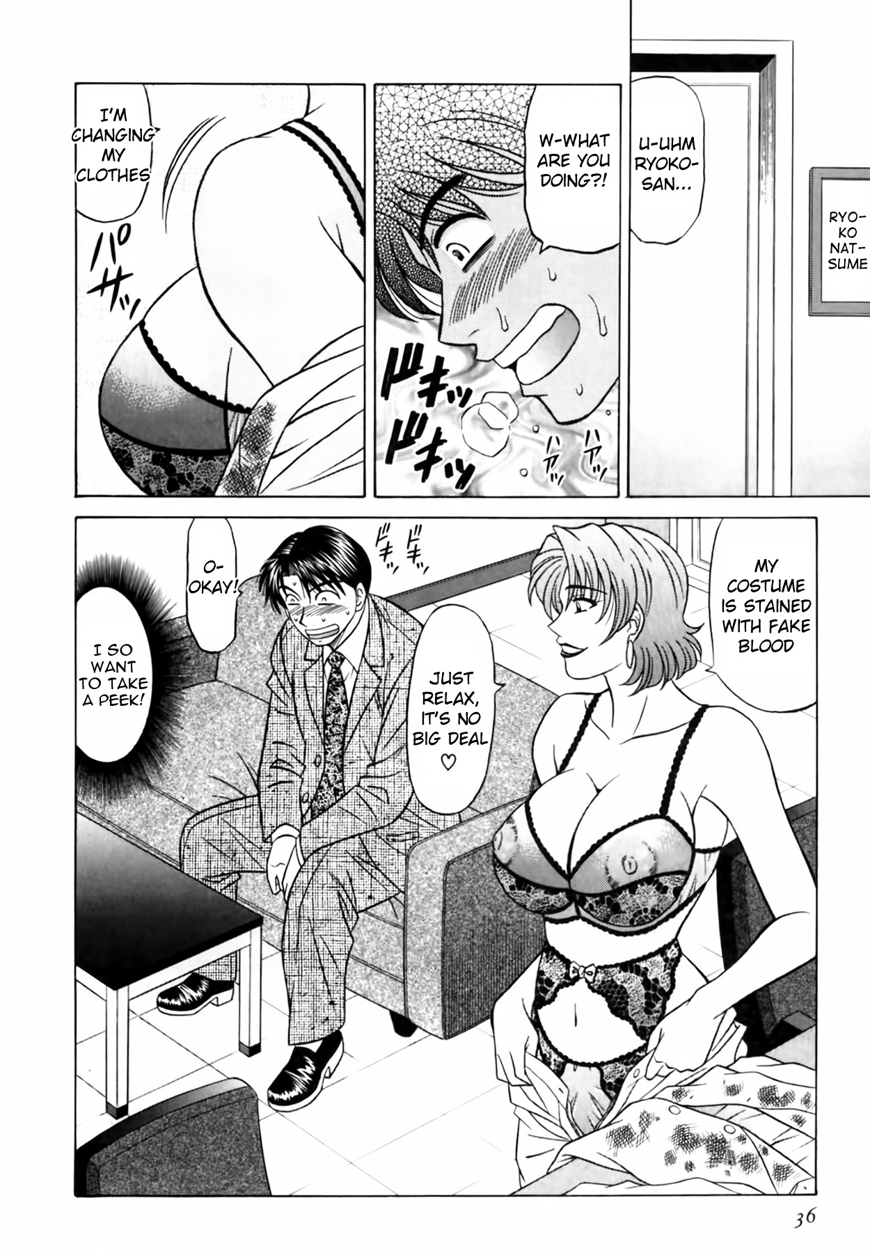 [Ozaki Akira]Caster Natsume Reiko no Yuuwaku Vol. 3 Ch.1-7[English] Page 38