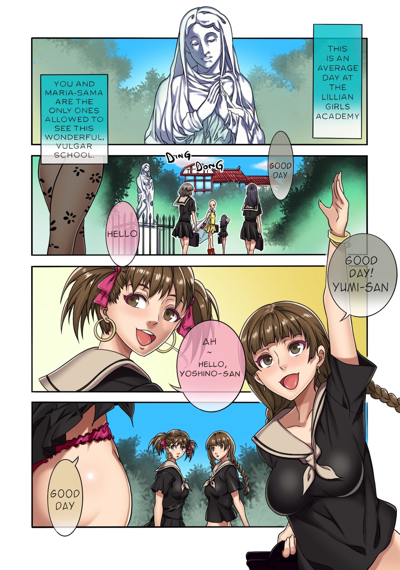 (COMIC1☆7) [Alice no Takarabako (Mizuryu Kei)]Maria-sama ga Miteru Baishun 6 | Maria-sama Prostitution 6(Maria-sama ga Miteru) [English] Page 4