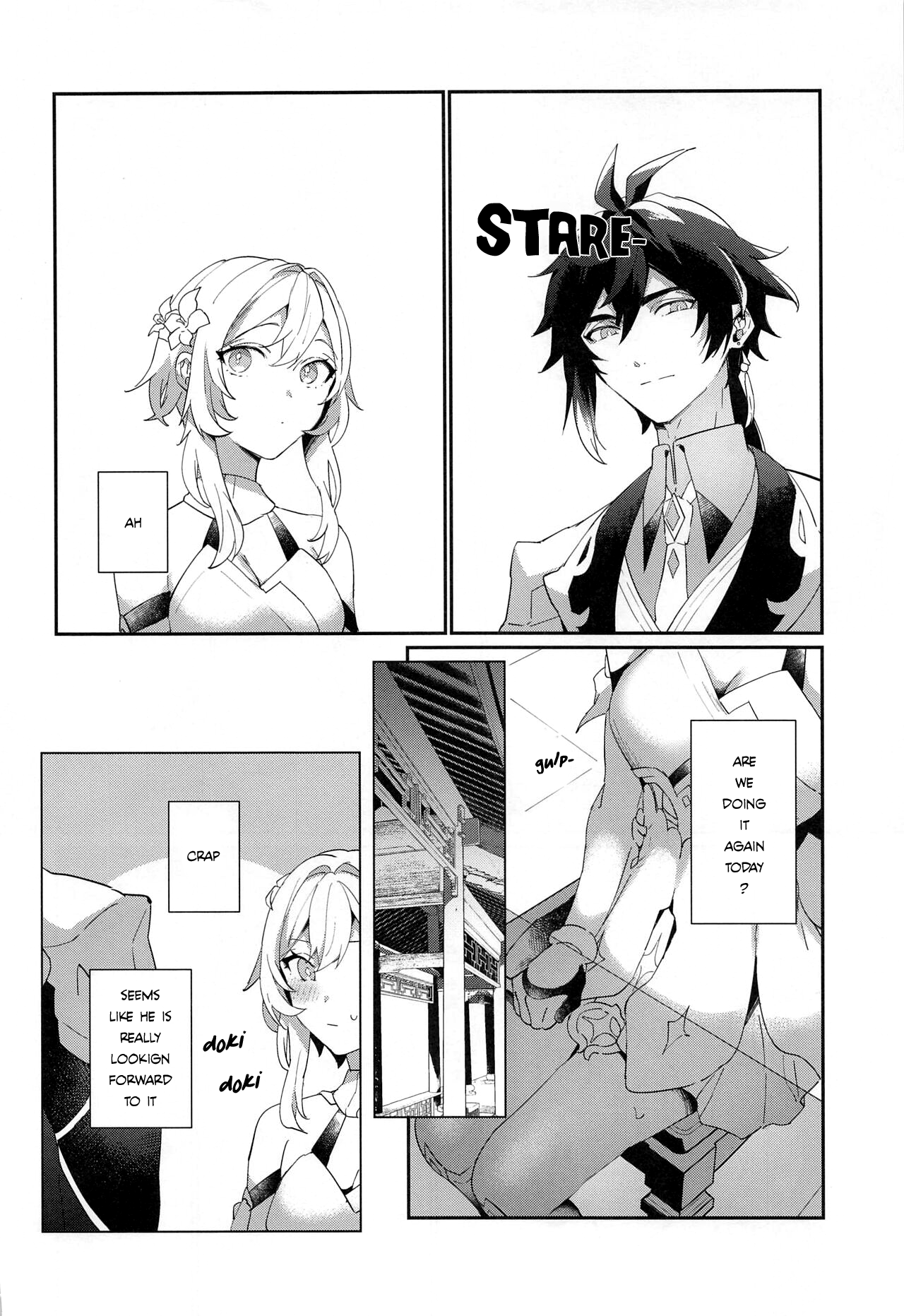(Kami no Eichi 8) [Kadutikiya (Kaduki)]Renai Shoshinsha Rokusen-nen | To the inexperienced 6000 year old you(Genshin Impact) [English] [Nihility] Page 15