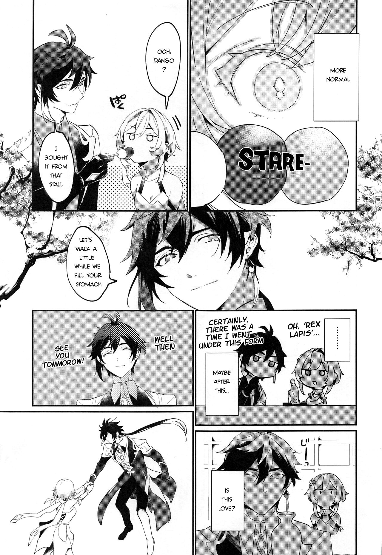 (Kami no Eichi 8) [Kadutikiya (Kaduki)]Renai Shoshinsha Rokusen-nen | To the inexperienced 6000 year old you(Genshin Impact) [English] [Nihility] Page 16