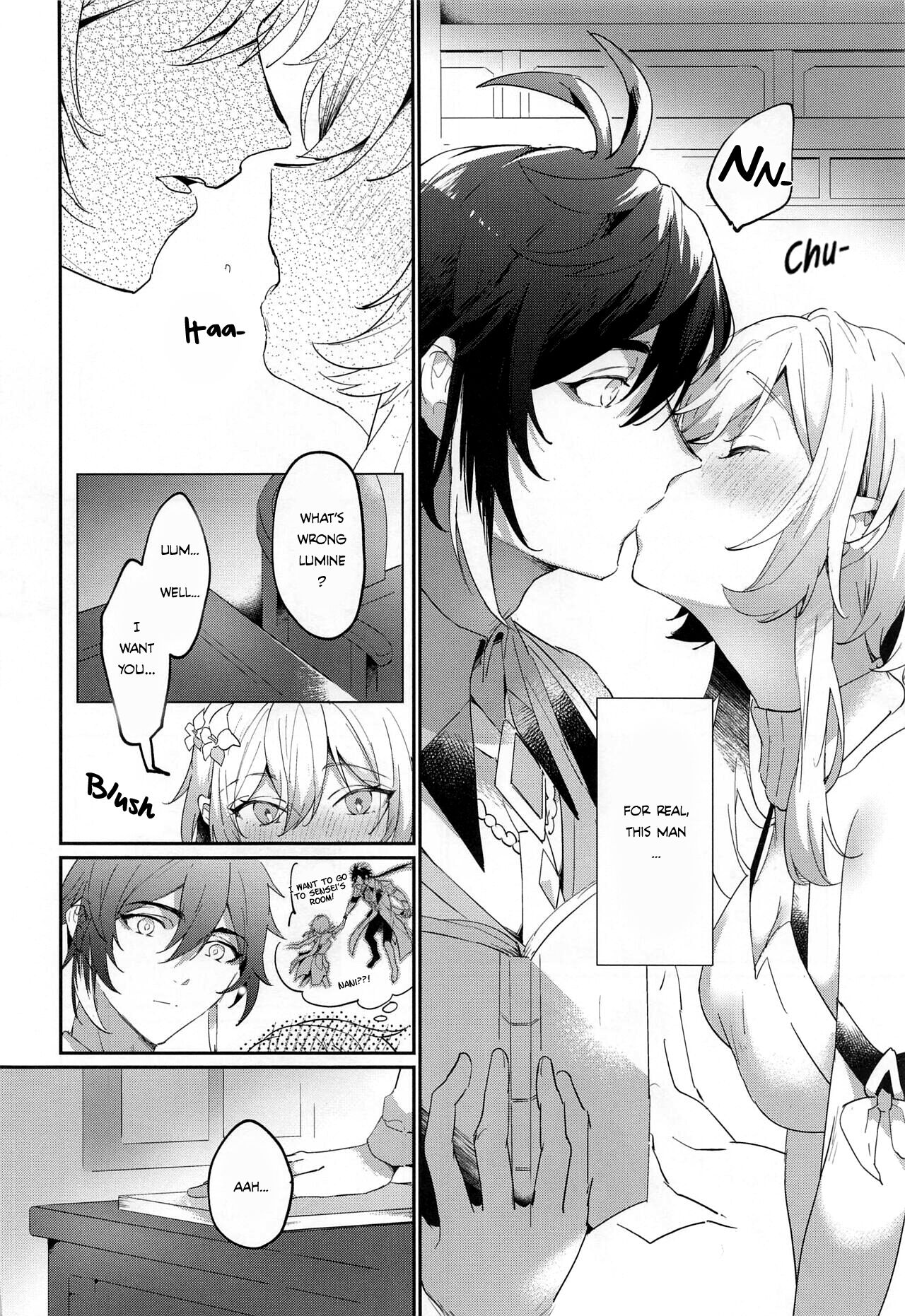 (Kami no Eichi 8) [Kadutikiya (Kaduki)]Renai Shoshinsha Rokusen-nen | To the inexperienced 6000 year old you(Genshin Impact) [English] [Nihility] Page 17